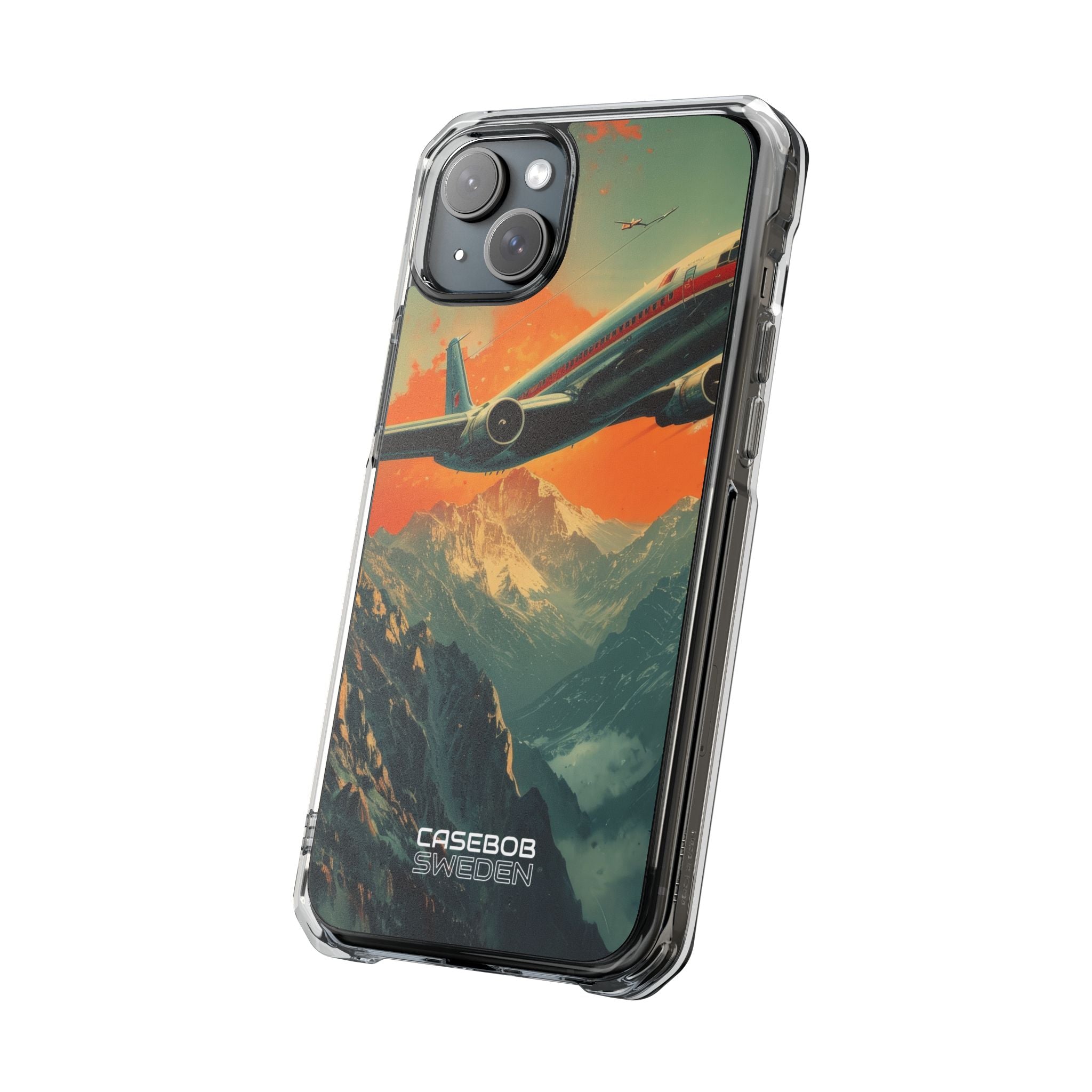 Soaring Mountain Flight iPhone 15 - Impact Clear+
