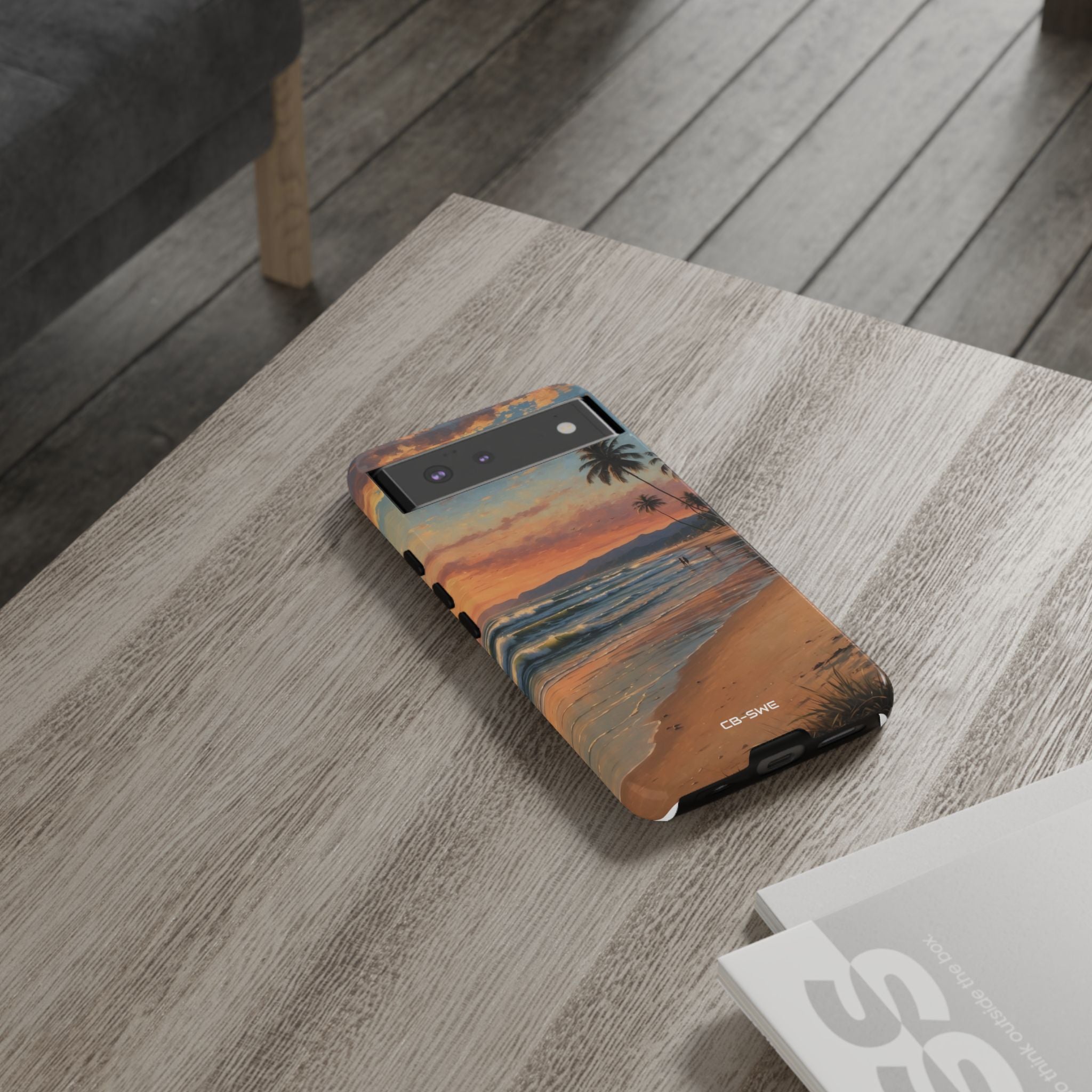 Golden Waves Embrace - Google Pixel Case