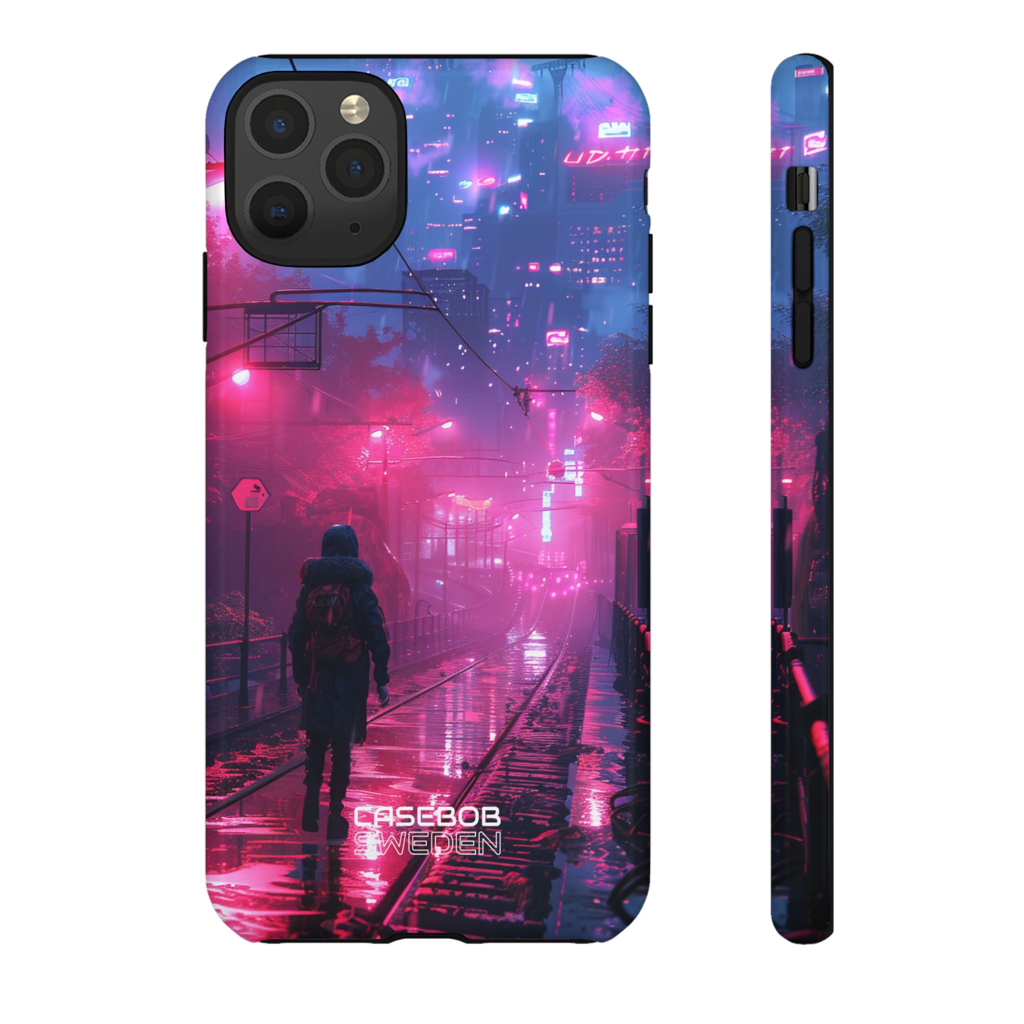 Neon Shadow City iPhone 11 - Tough