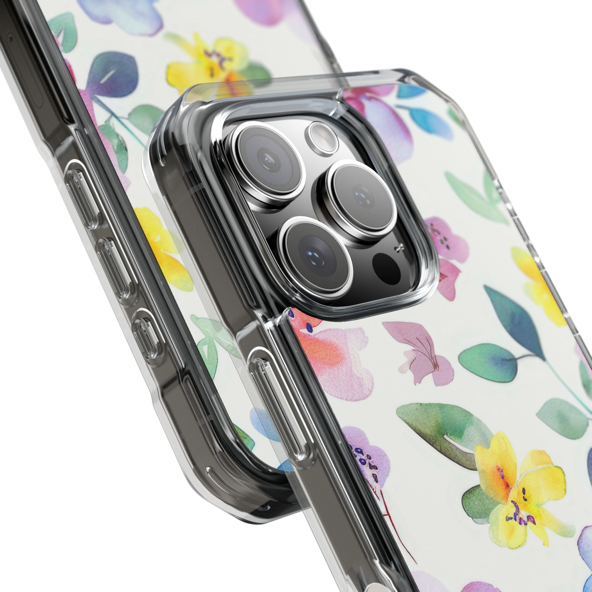 Whimsical Watercolor Florals iPhone Case - Impact