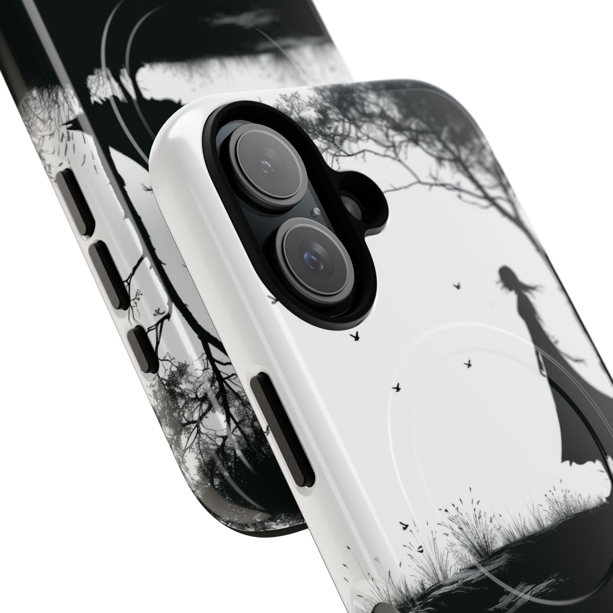 Cliffside Silhouette iPhone 16 Case - Tough+