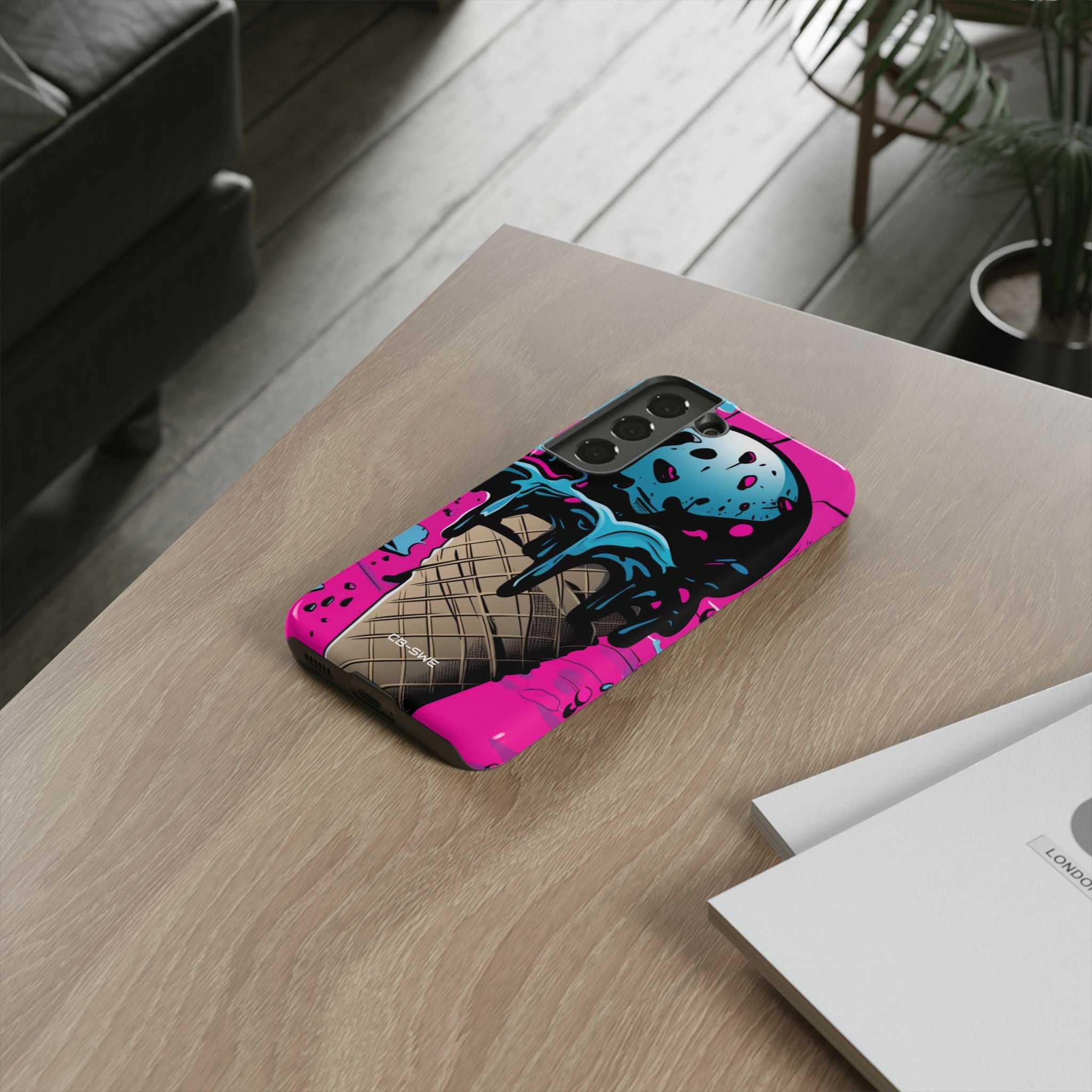 Vibrant Ice Cream Splash - Samsung Case