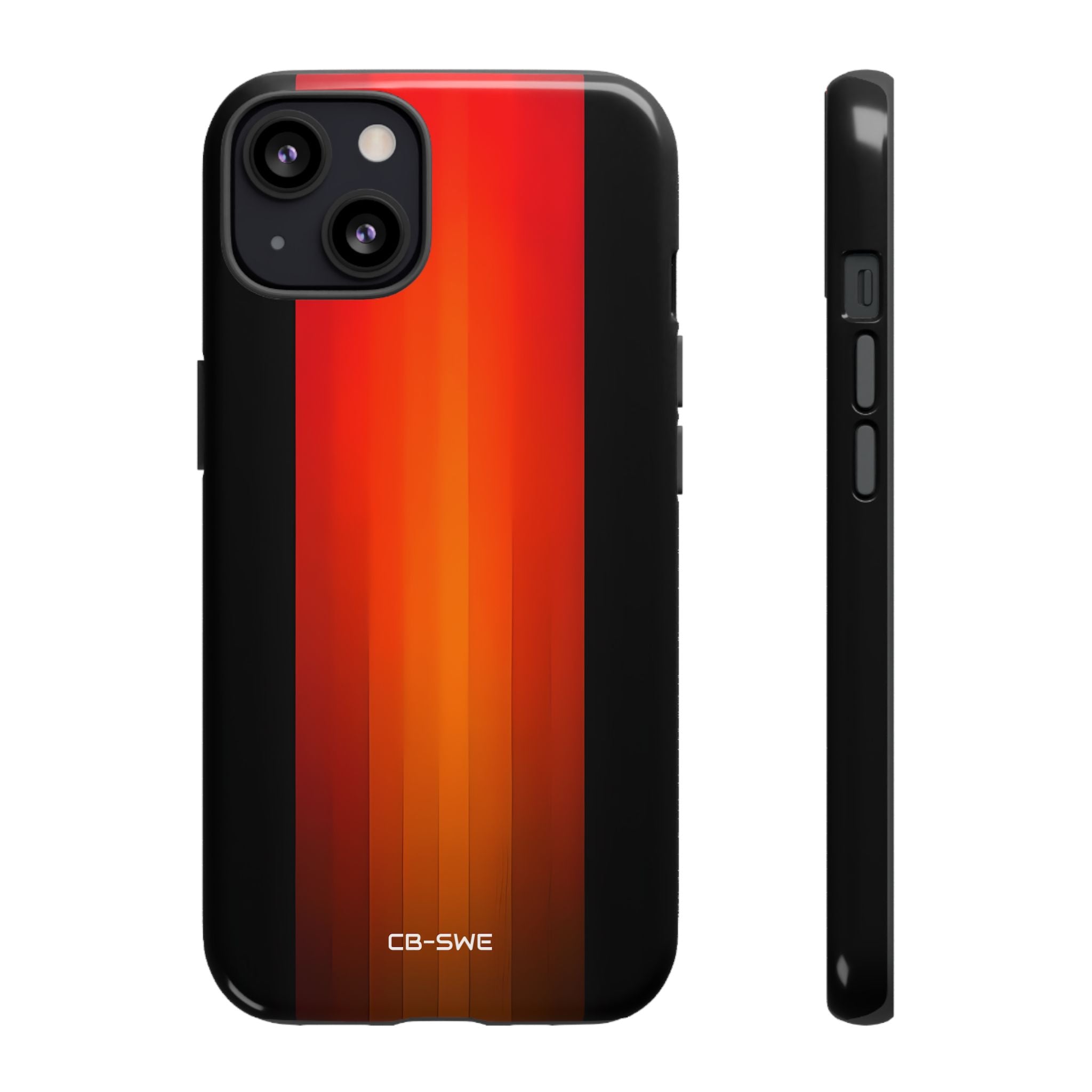 Fiery Symmetry Blaze - iPhone Case