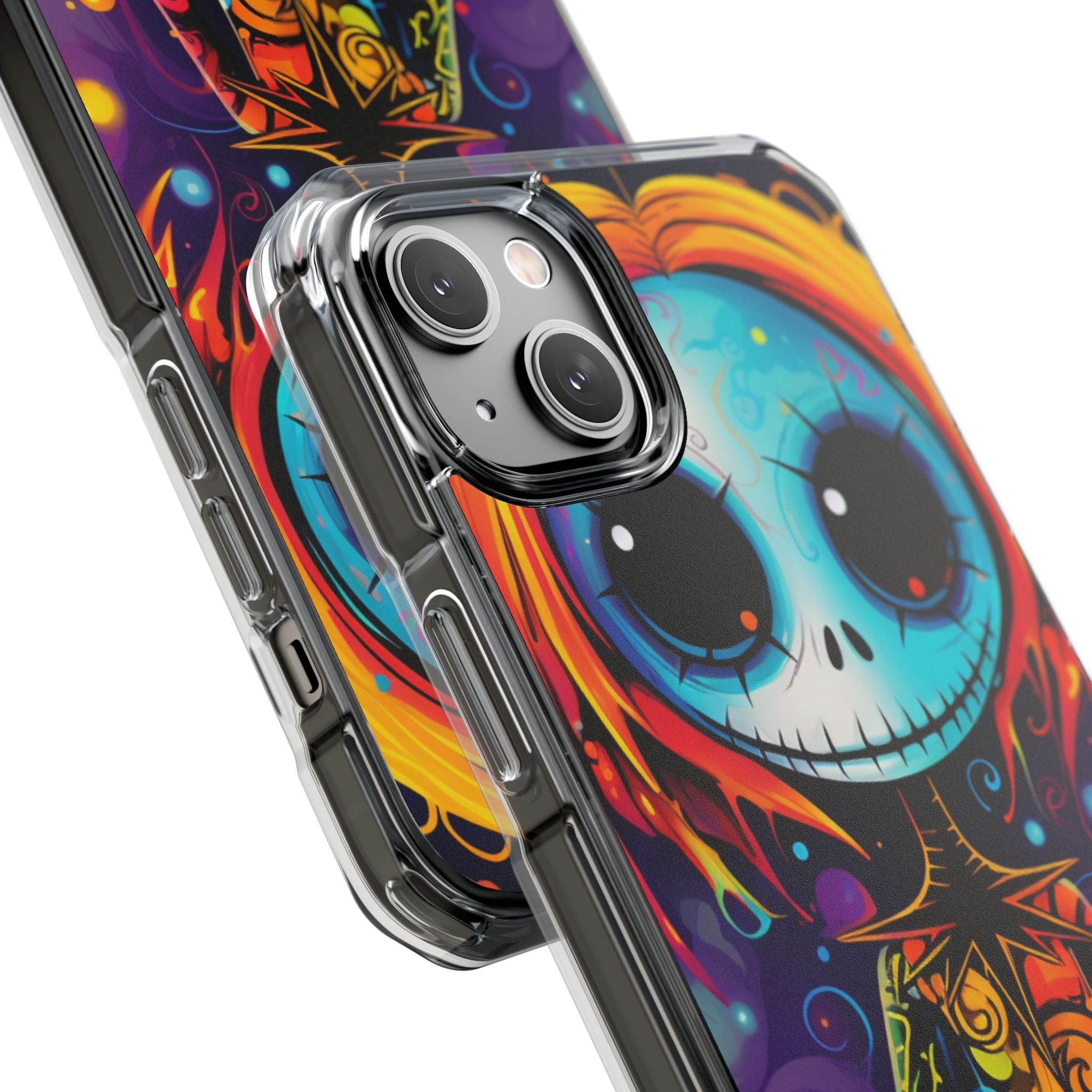 Skeletal Figure Laughs iPhone Case - Impact