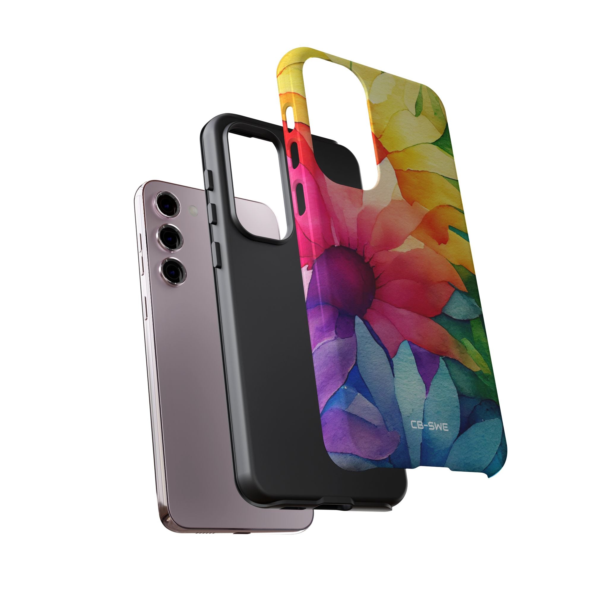 Vibrant Floral Symphony - Samsung Case
