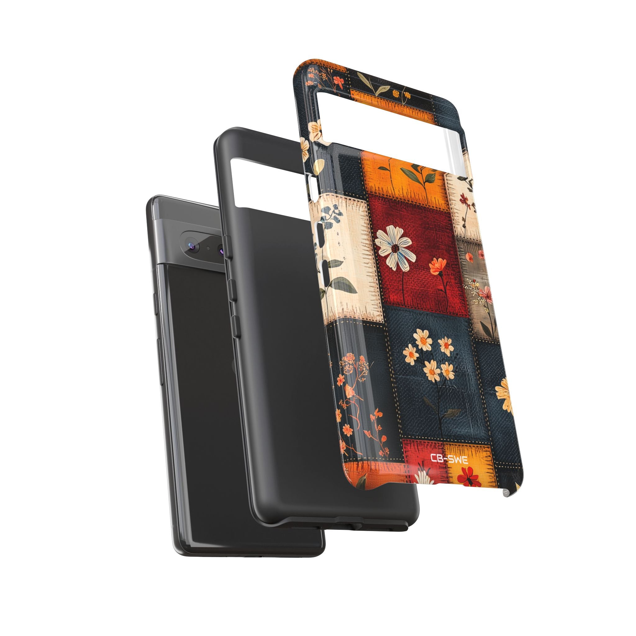 Floral Patches Bloom - Google Pixel Case