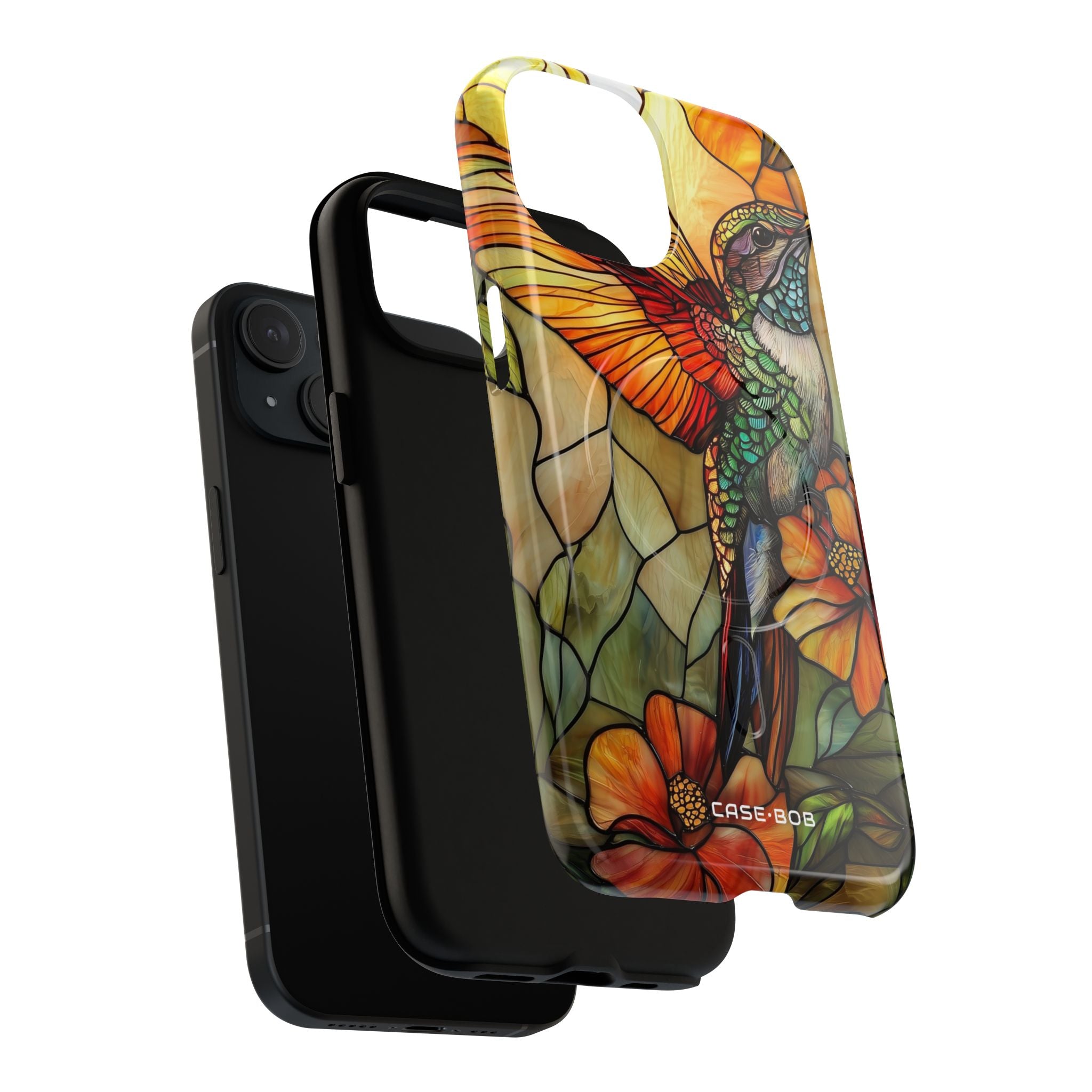 Hummingbird Radiance iPhone 15 Case - Tough+