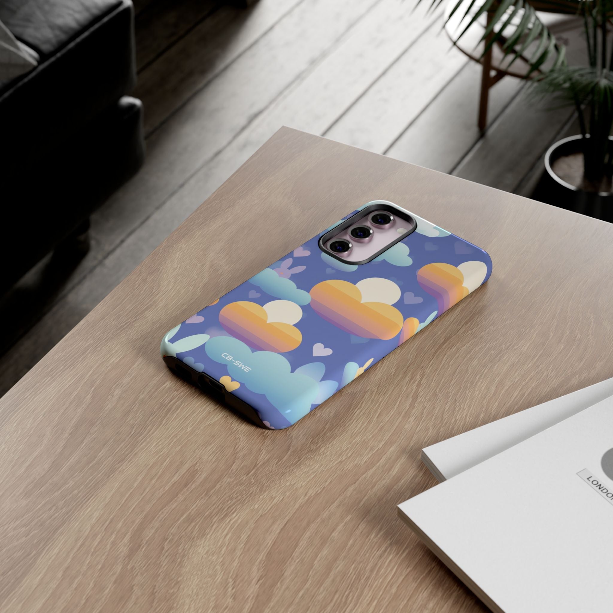 Bunnies Dance Among Clouds - Samsung Case