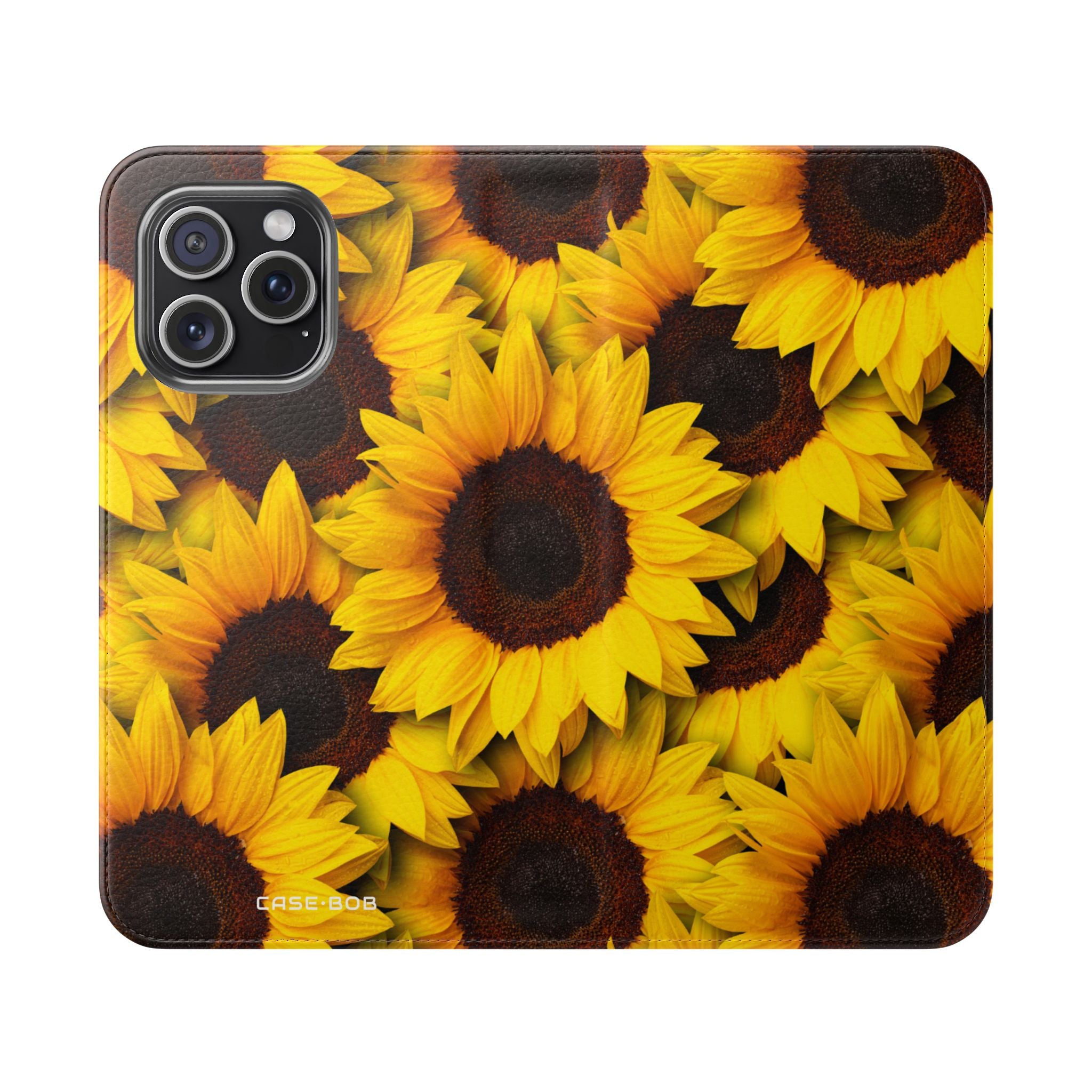 Sunflower Radiance - iPhone 15 Pro Max Case - Wallet