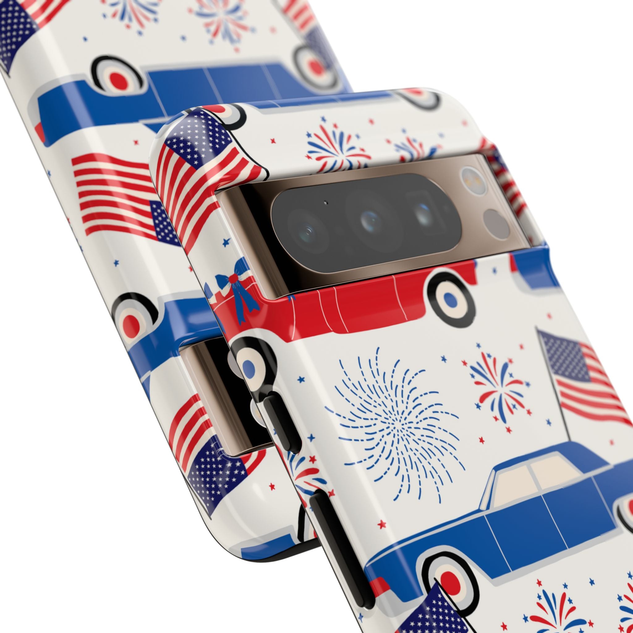 Vintage Cars Celebrate - Google Pixel Case