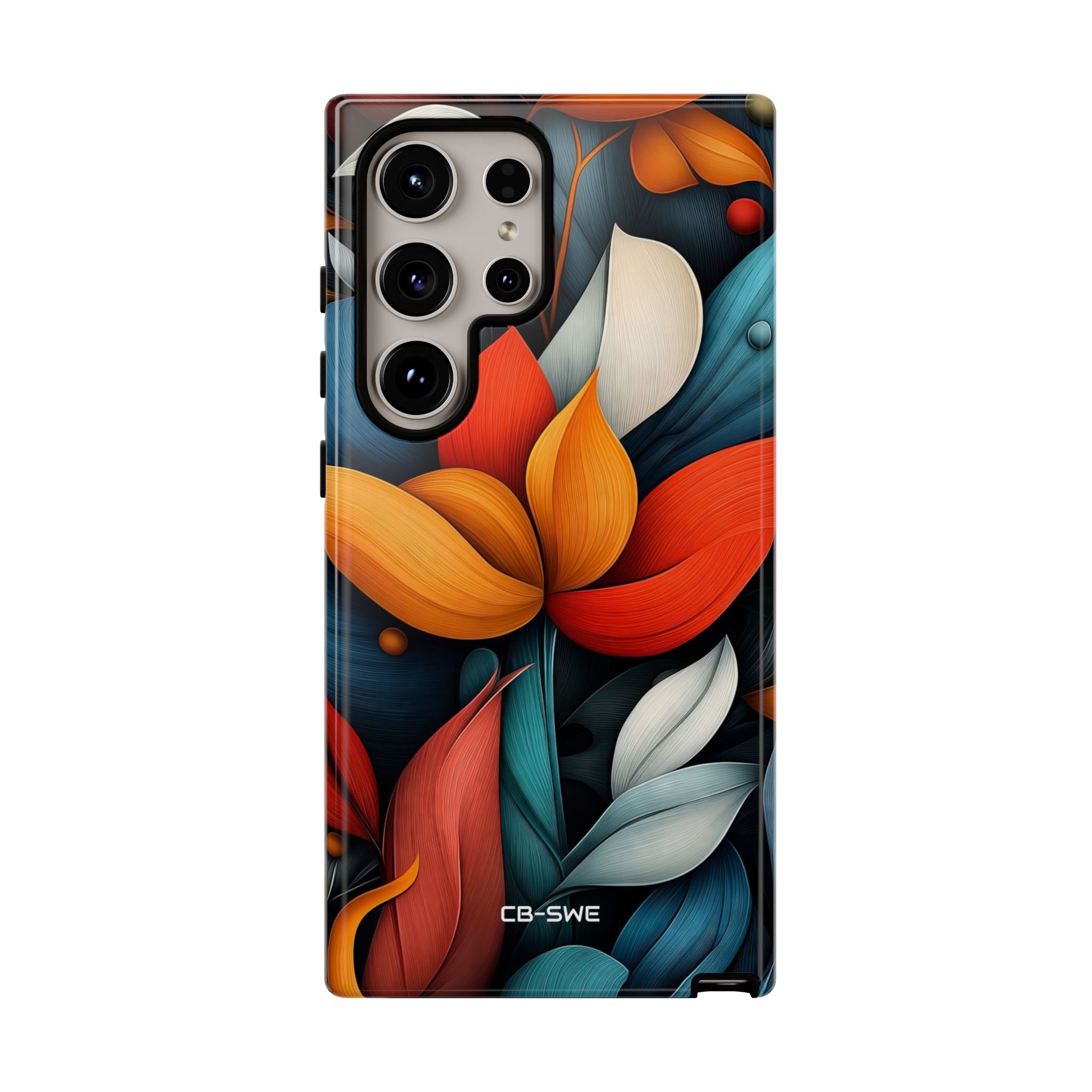 Vibrant Floral Harmony - Samsung Case