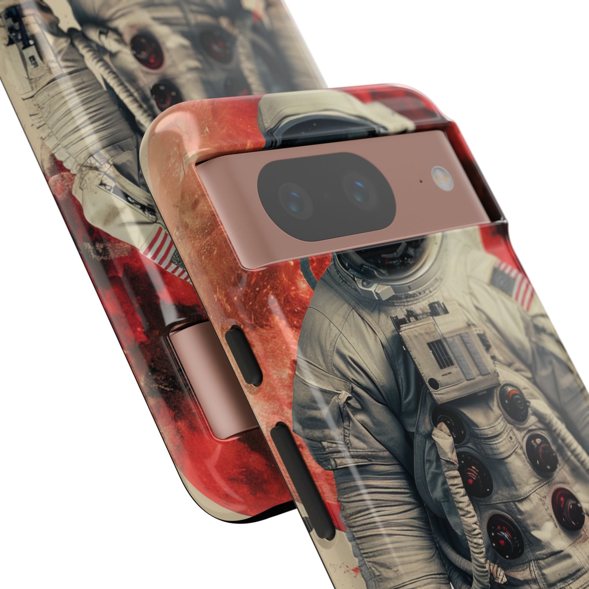 Sogno Passeggiata Spaziale Cremisi Google Pixel 8 - Tough