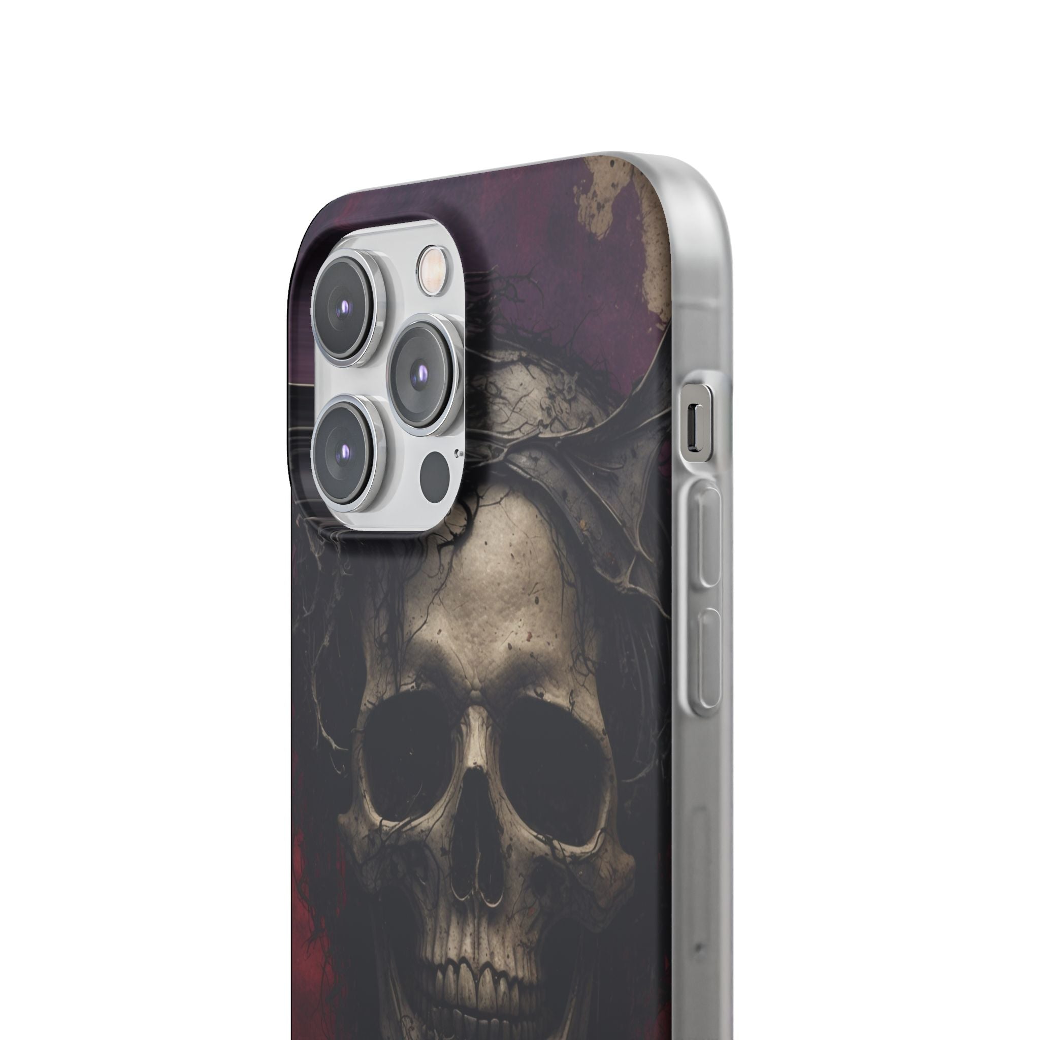 Skull Crown iPhone 14 Pro Max Case - Soft
