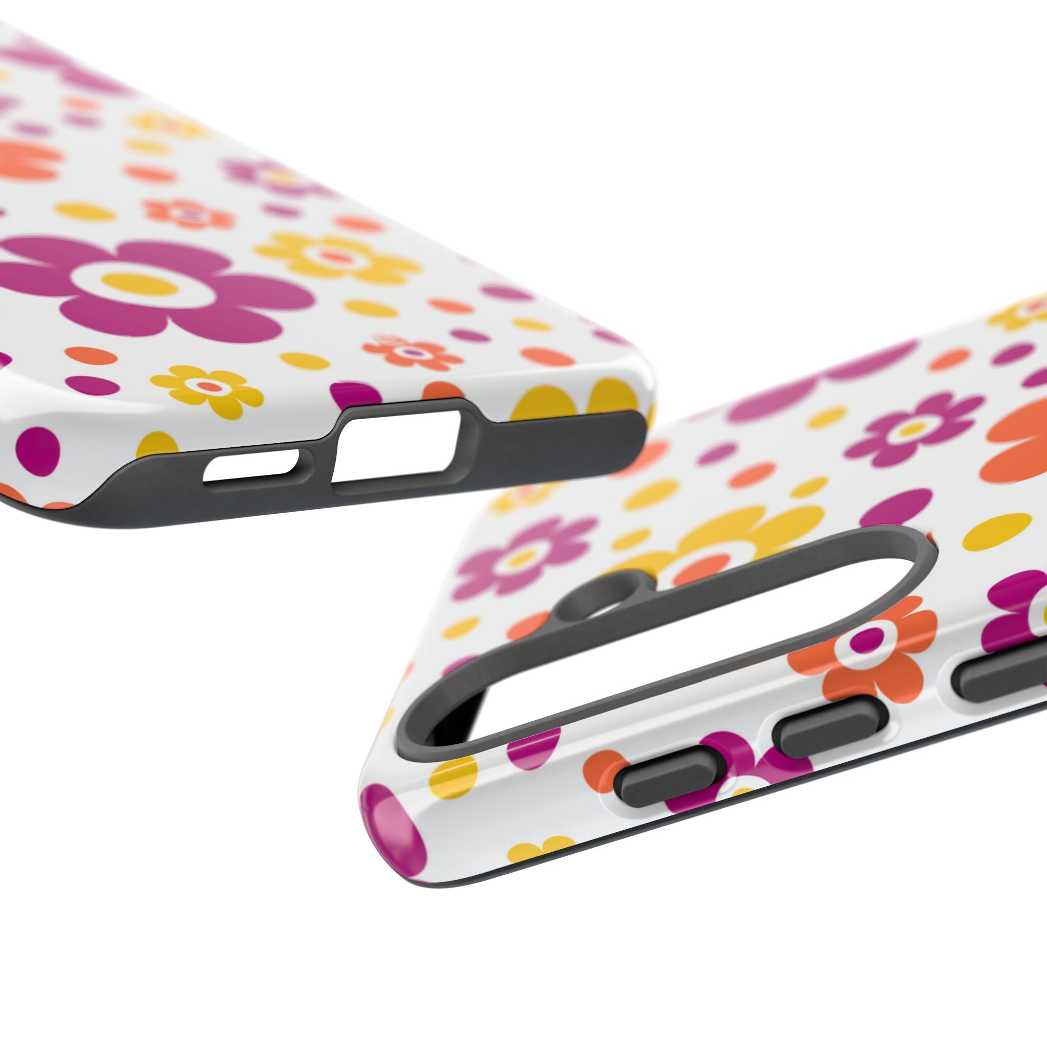Retro Floral Playfulness - Samsung Case