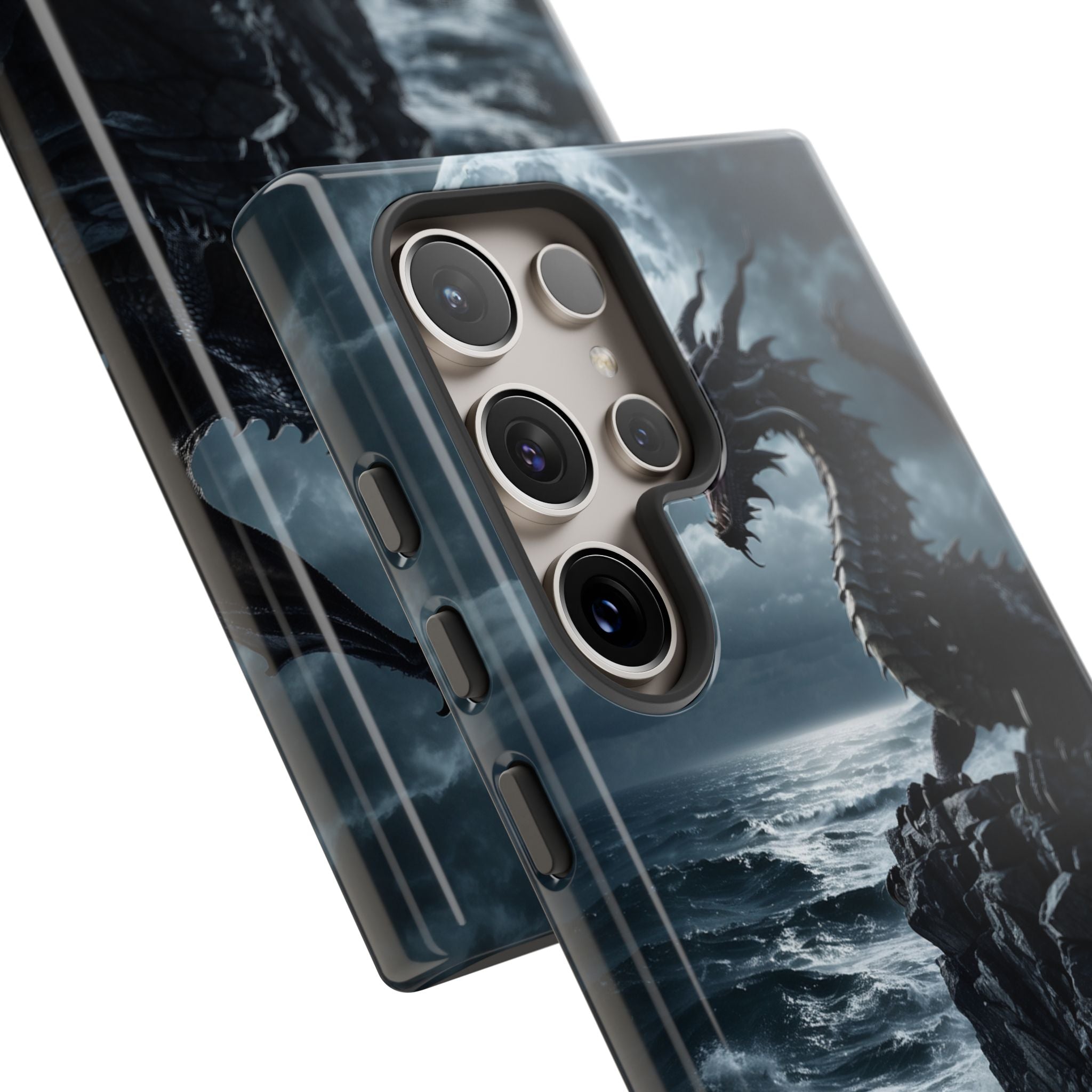Dragon Roars Against Sea - Samsung Case