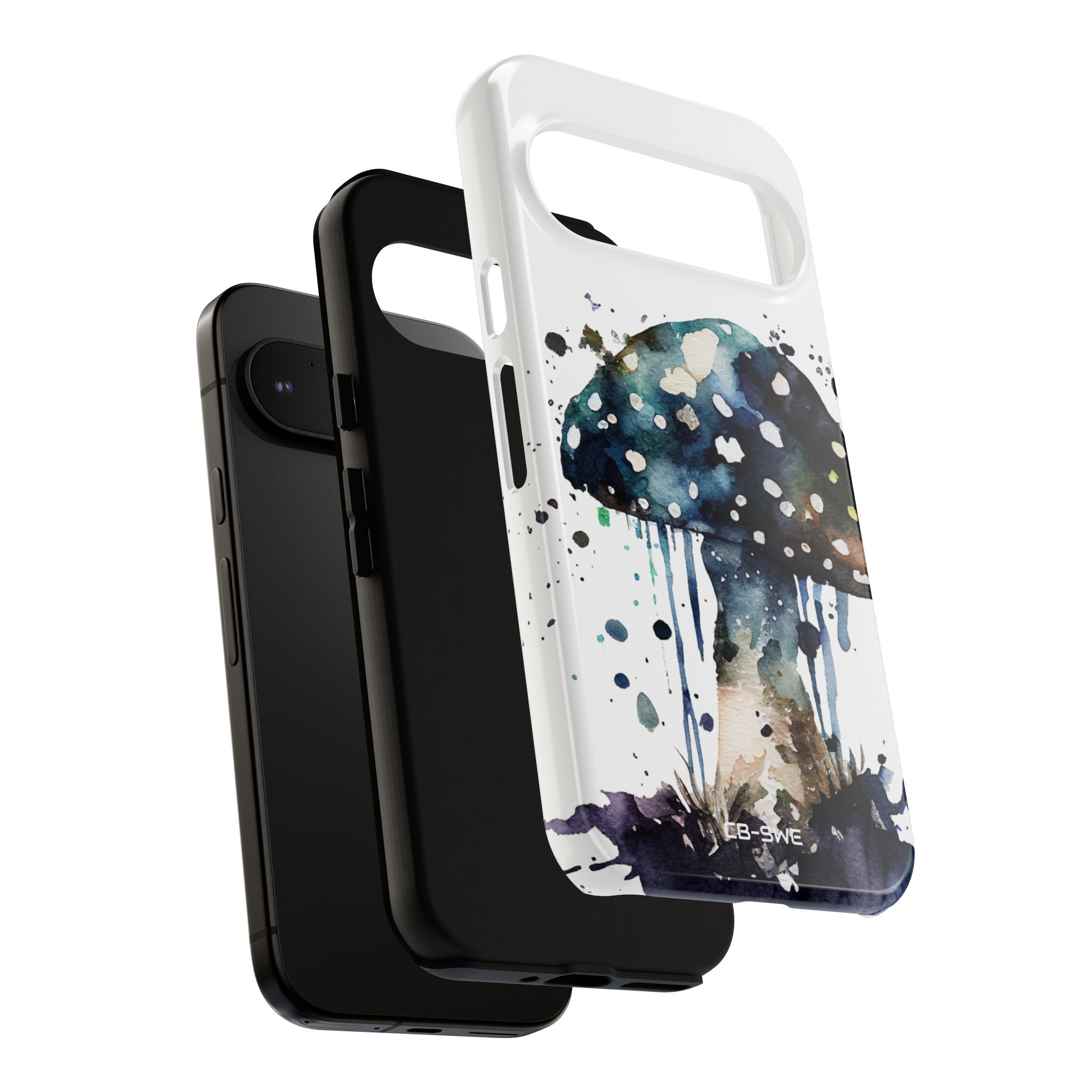 Whimsical Watercolor Mushroom - Google Pixel Case
