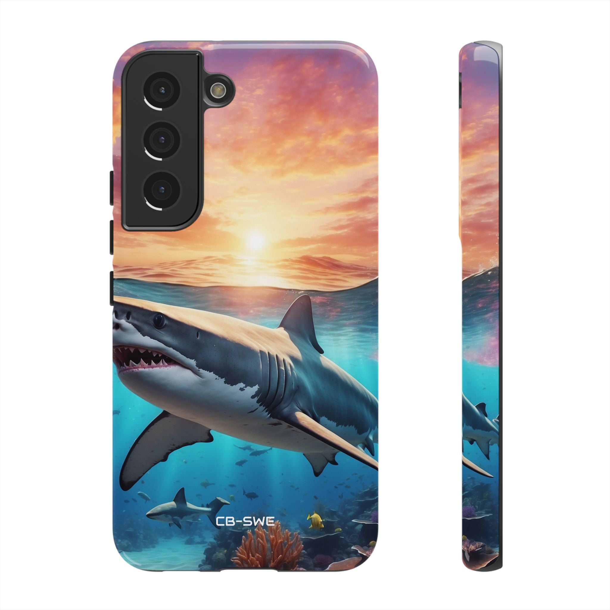 Shark Swims Through - Samsung Case