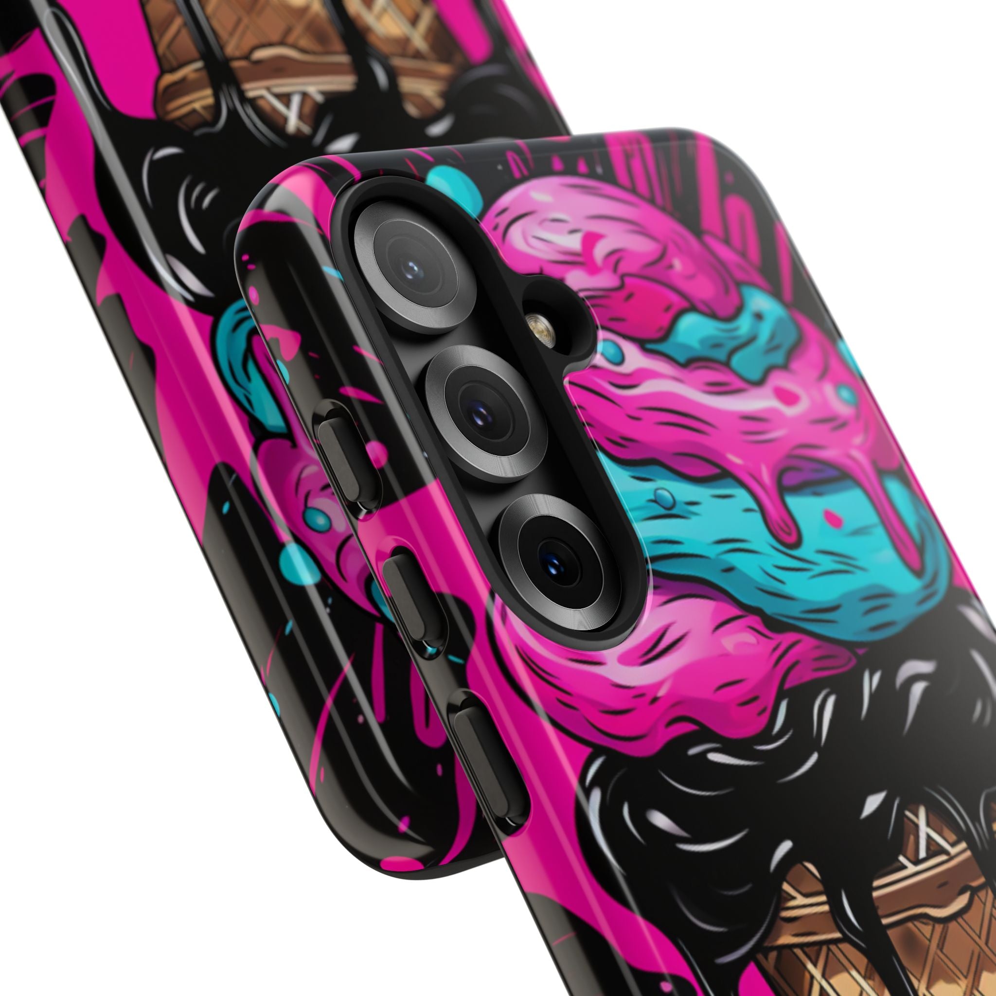 Neon Ice Cream Burst - Samsung Case