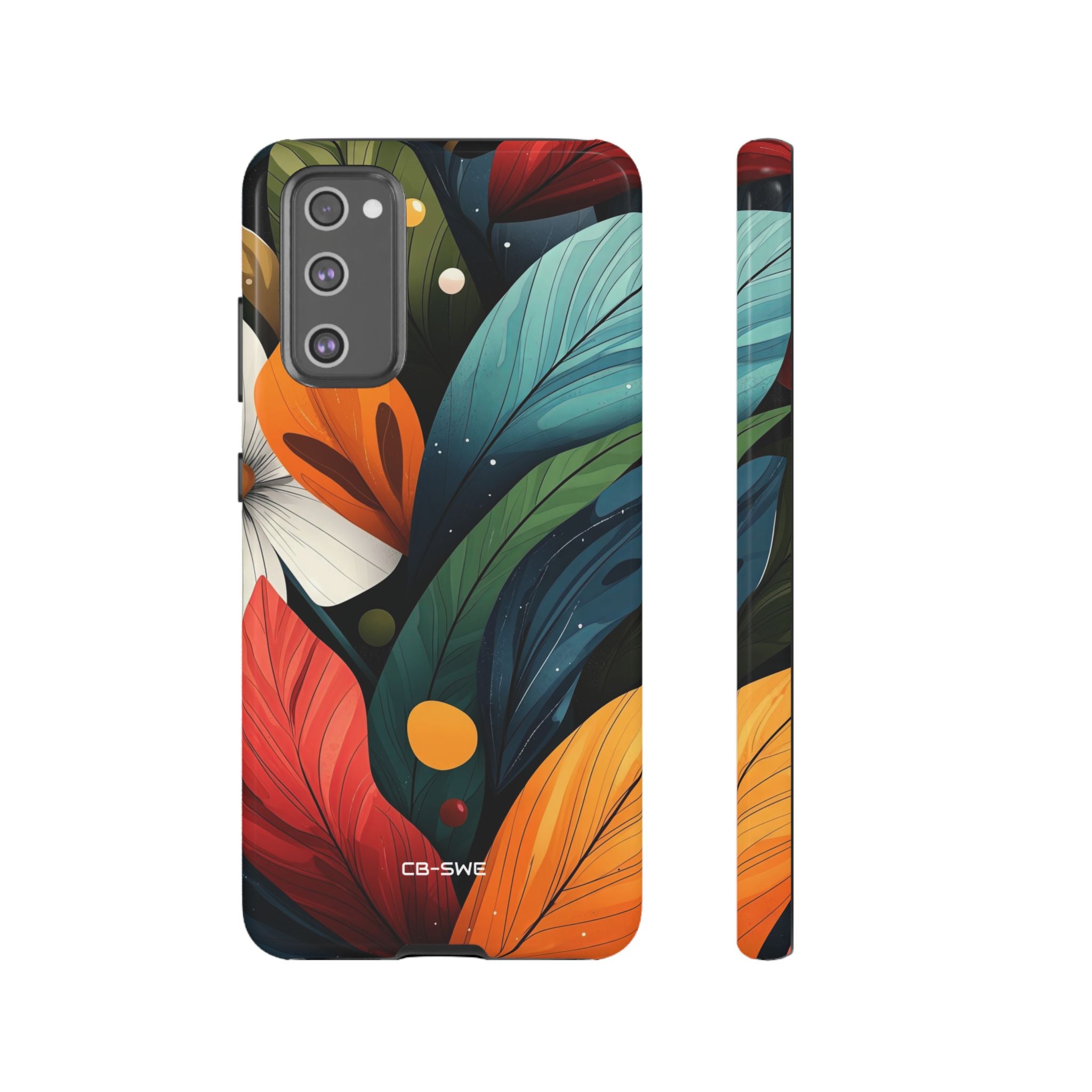 Vibrant Floral Symphony - Samsung Case
