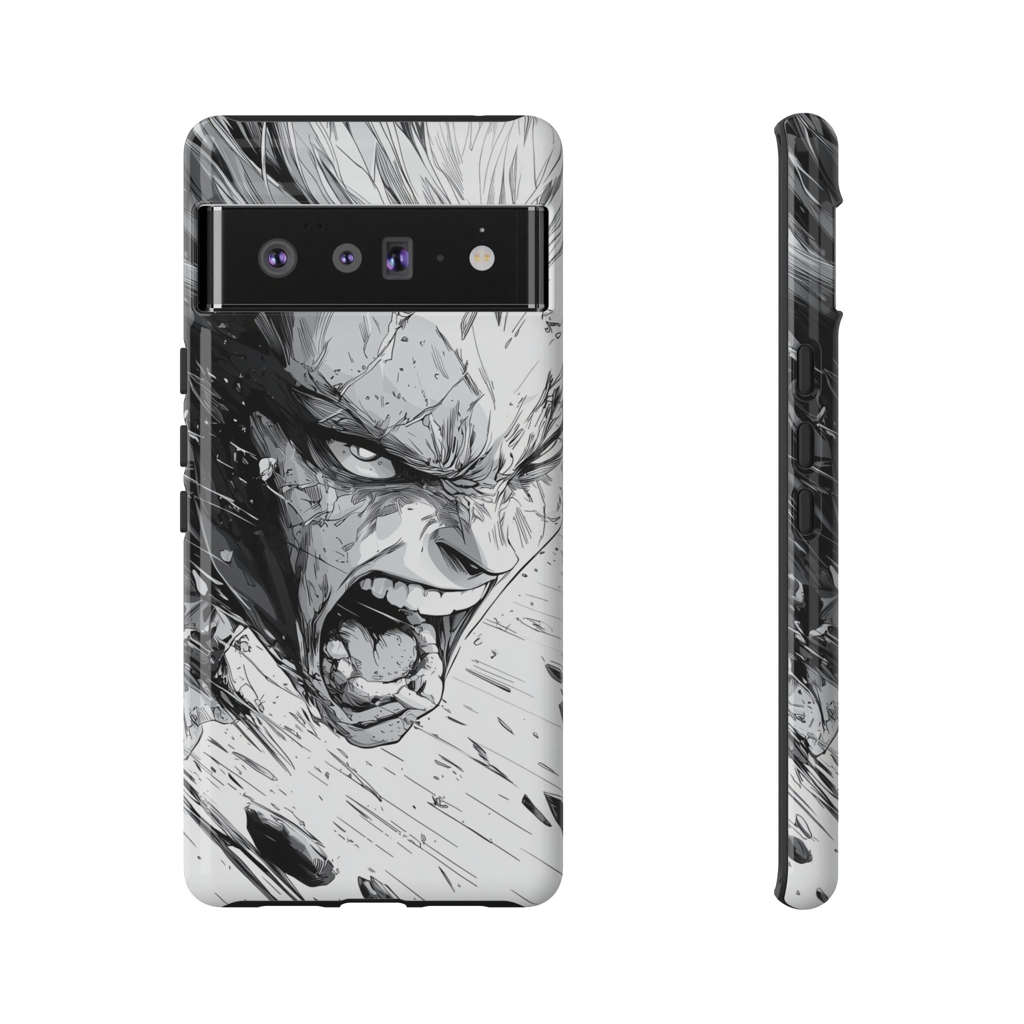 Fierce Emotion Erupts - Google Pixel Case