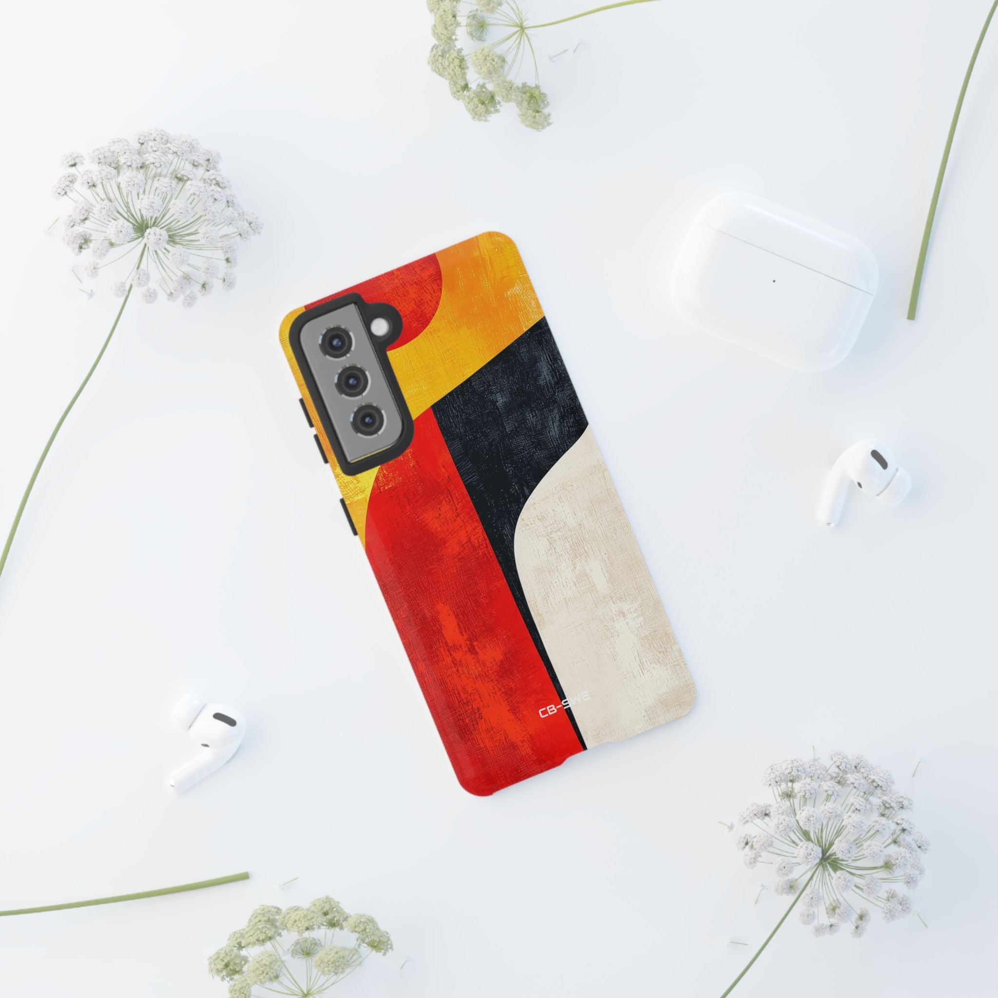 Vibrant Flowing Shapes - Samsung Case