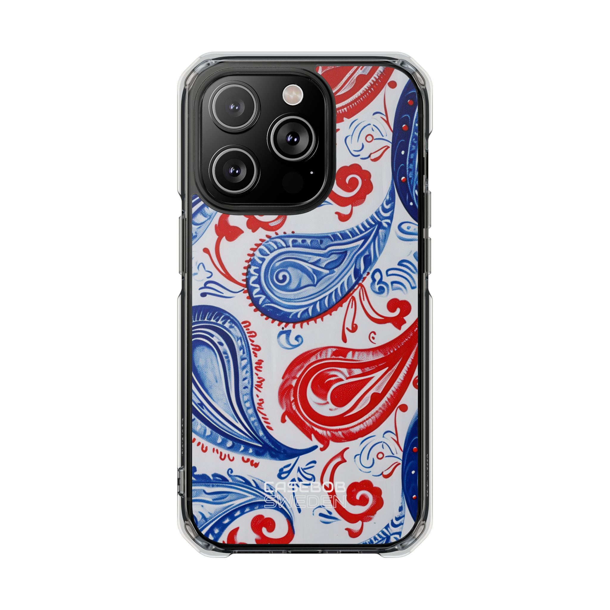Vibrant Paisley Swirls iPhone 14 - Impact Clear+