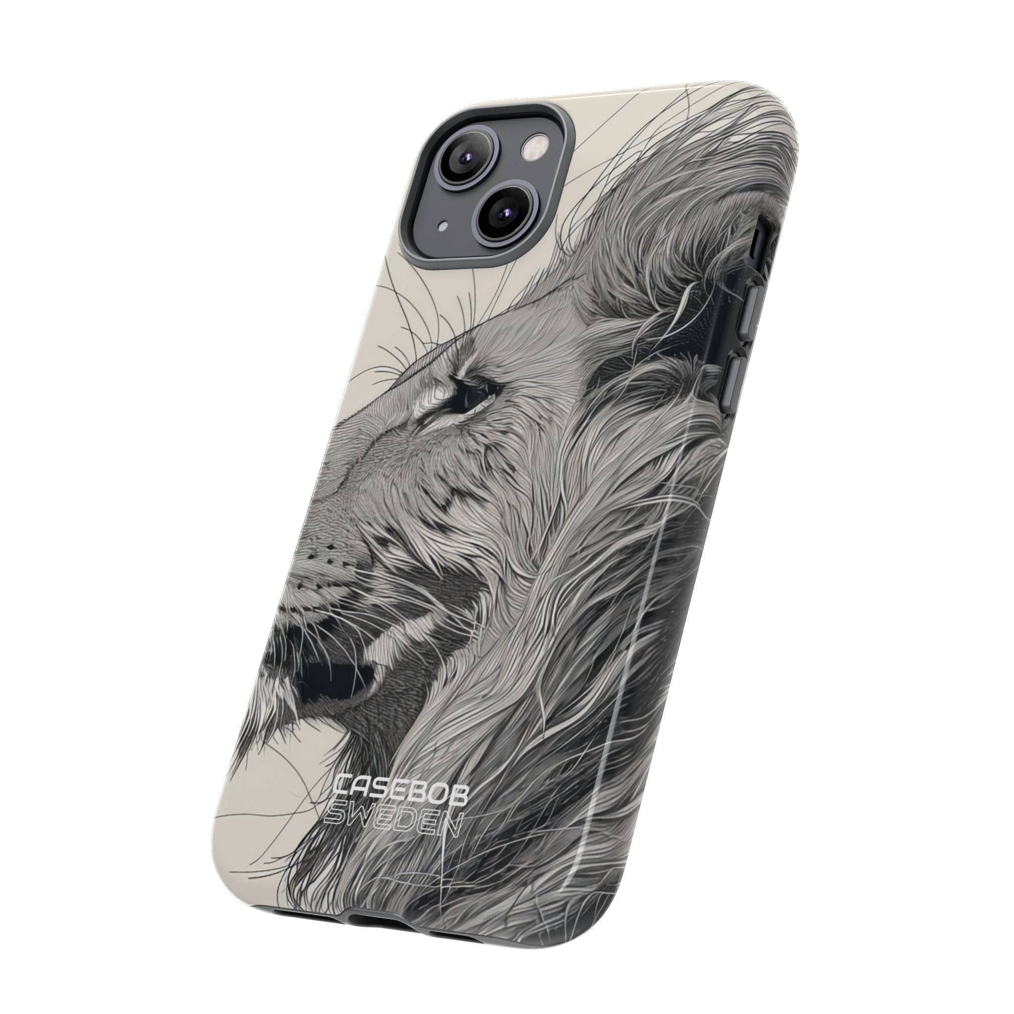 Majestic Lion Profile iPhone 14 - Tough