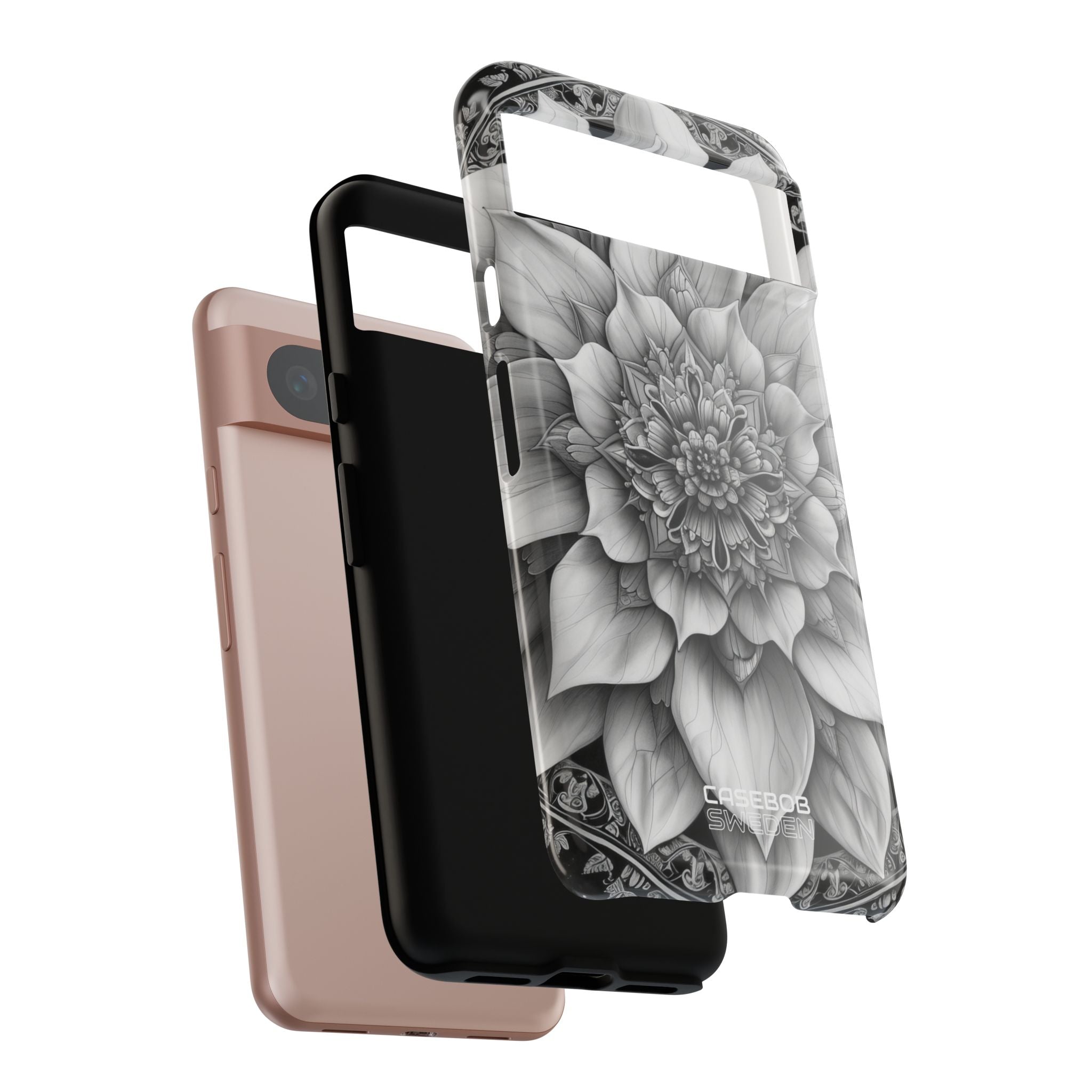 Cosmic Floral Mandala Google Pixel 8 - Tough