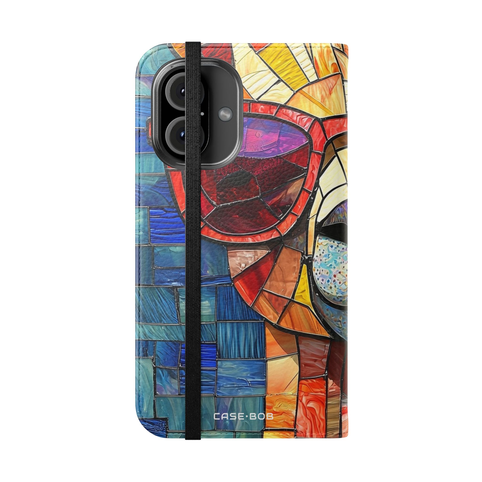 Sunglass Llama Mosaic - iPhone 16 Case - Wallet