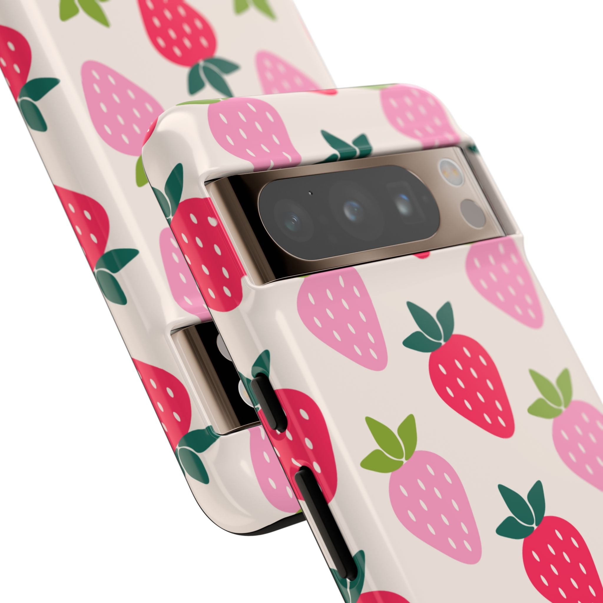 Vibrant Strawberry Rhythm - Google Pixel Case