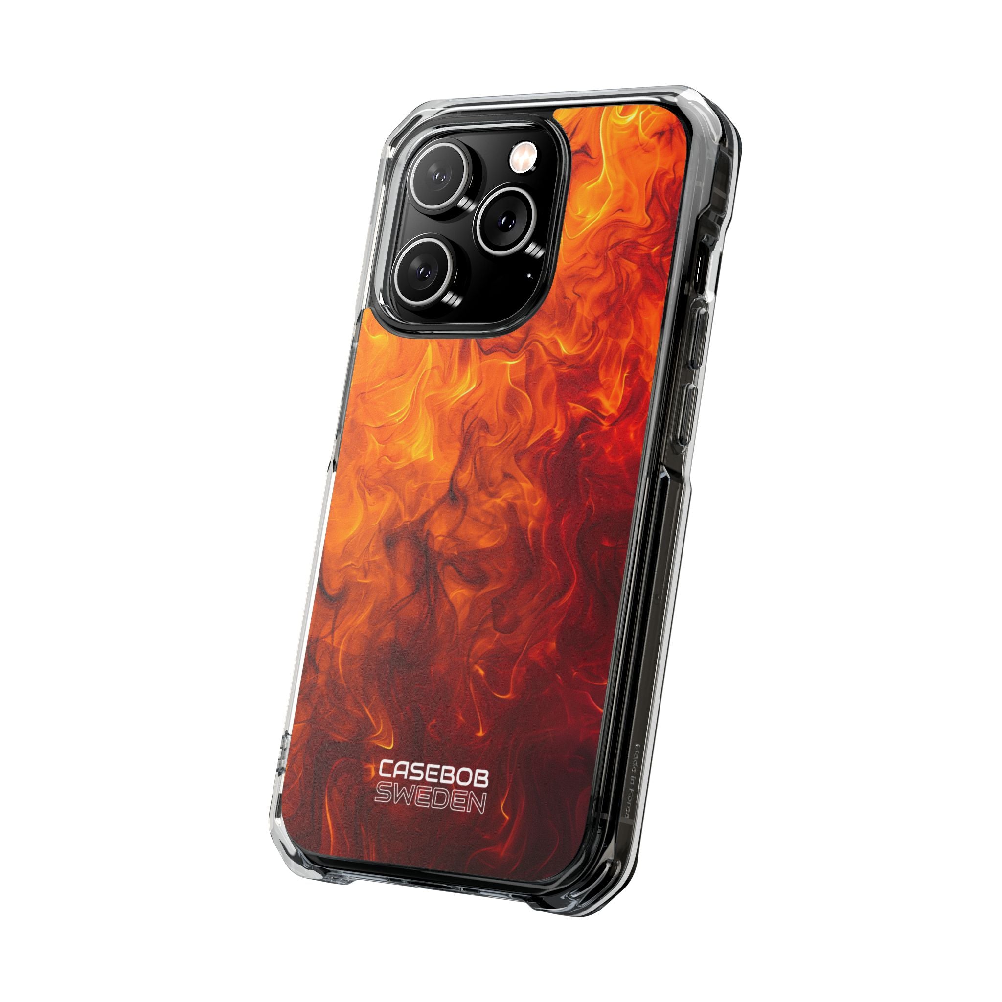 Flaming Energy Swirl iPhone 14 - Impact Clear+