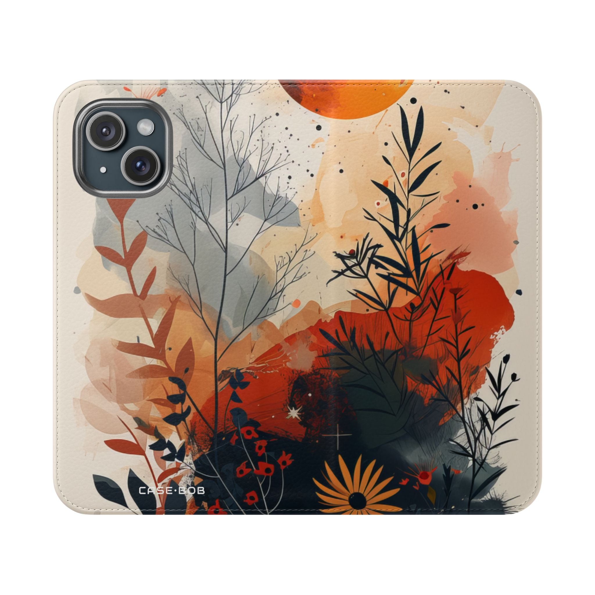 Solar Bloom - iPhone 15 Case - Wallet