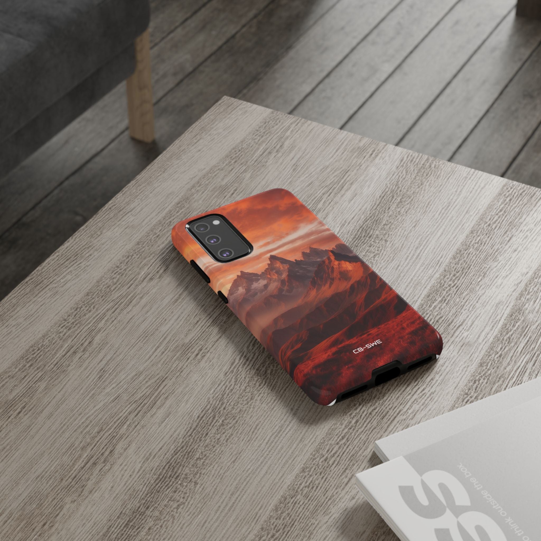 Mountain Peaks Glowing - Samsung Case