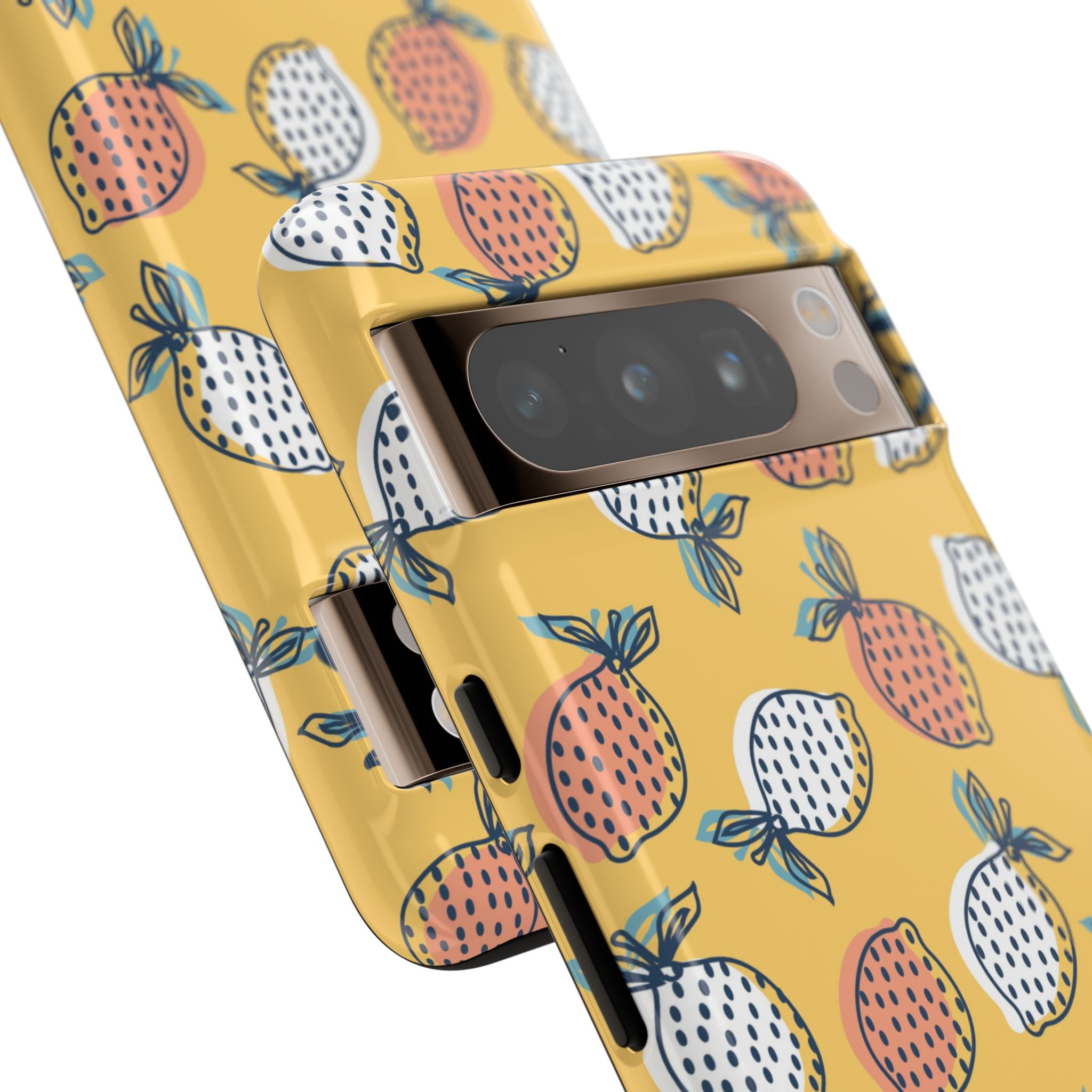 Lemons Dance Playfully - Google Pixel Case