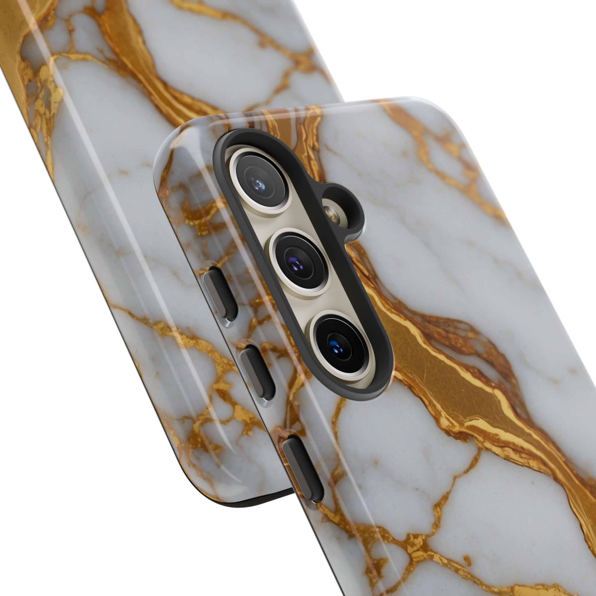 Golden Veins Flow - Samsung Case