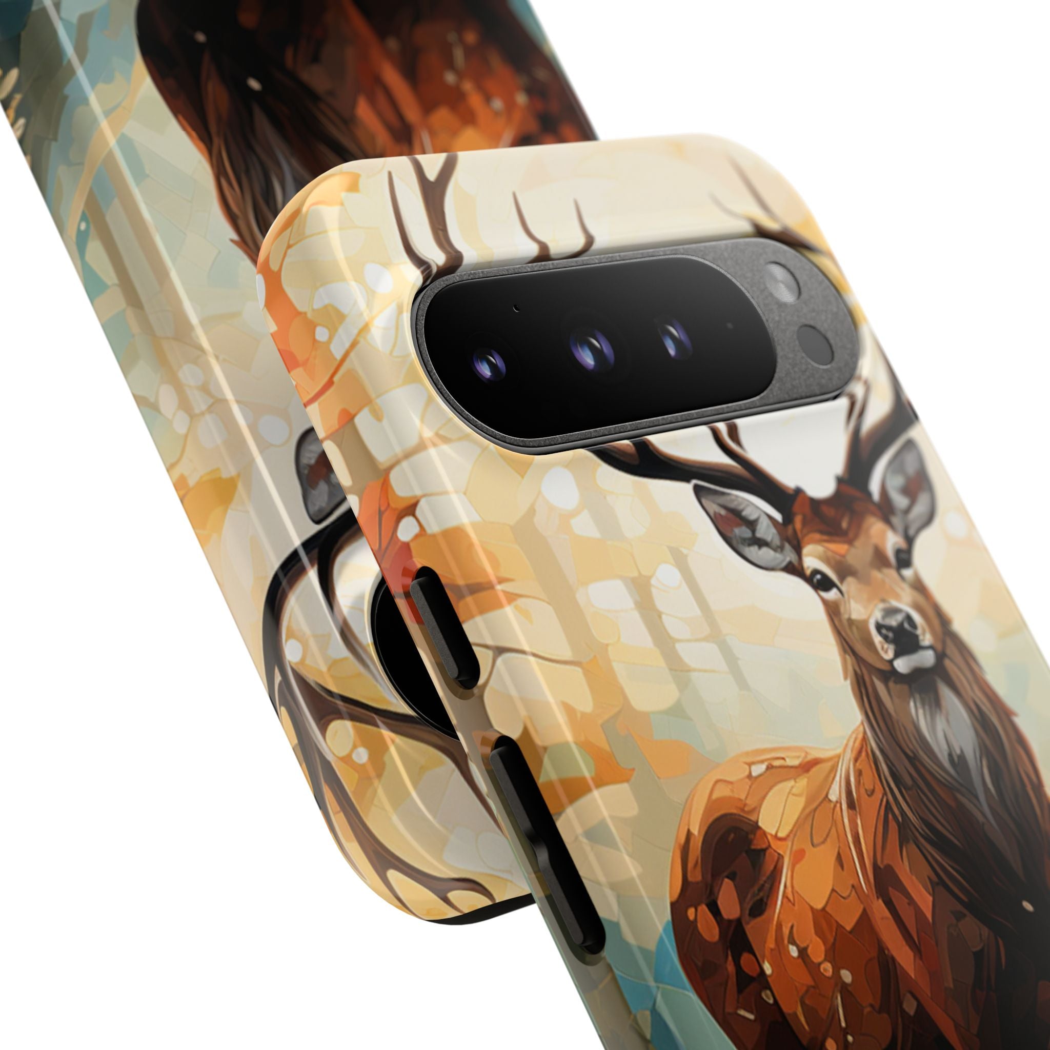 Glowing Stag Google Pixel 9 Pro XL Case - Tough