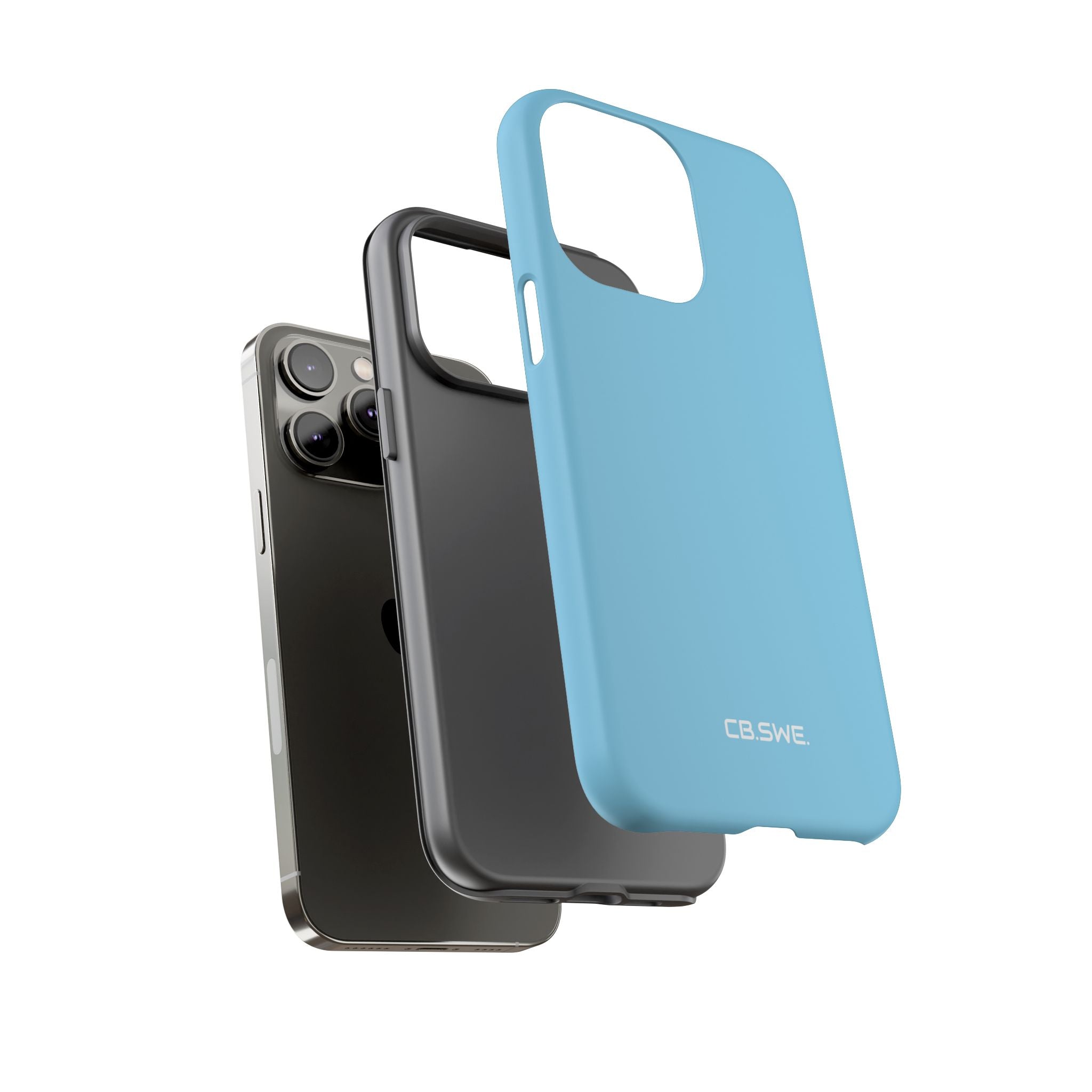 Sky Blue iPhone Case - Tough