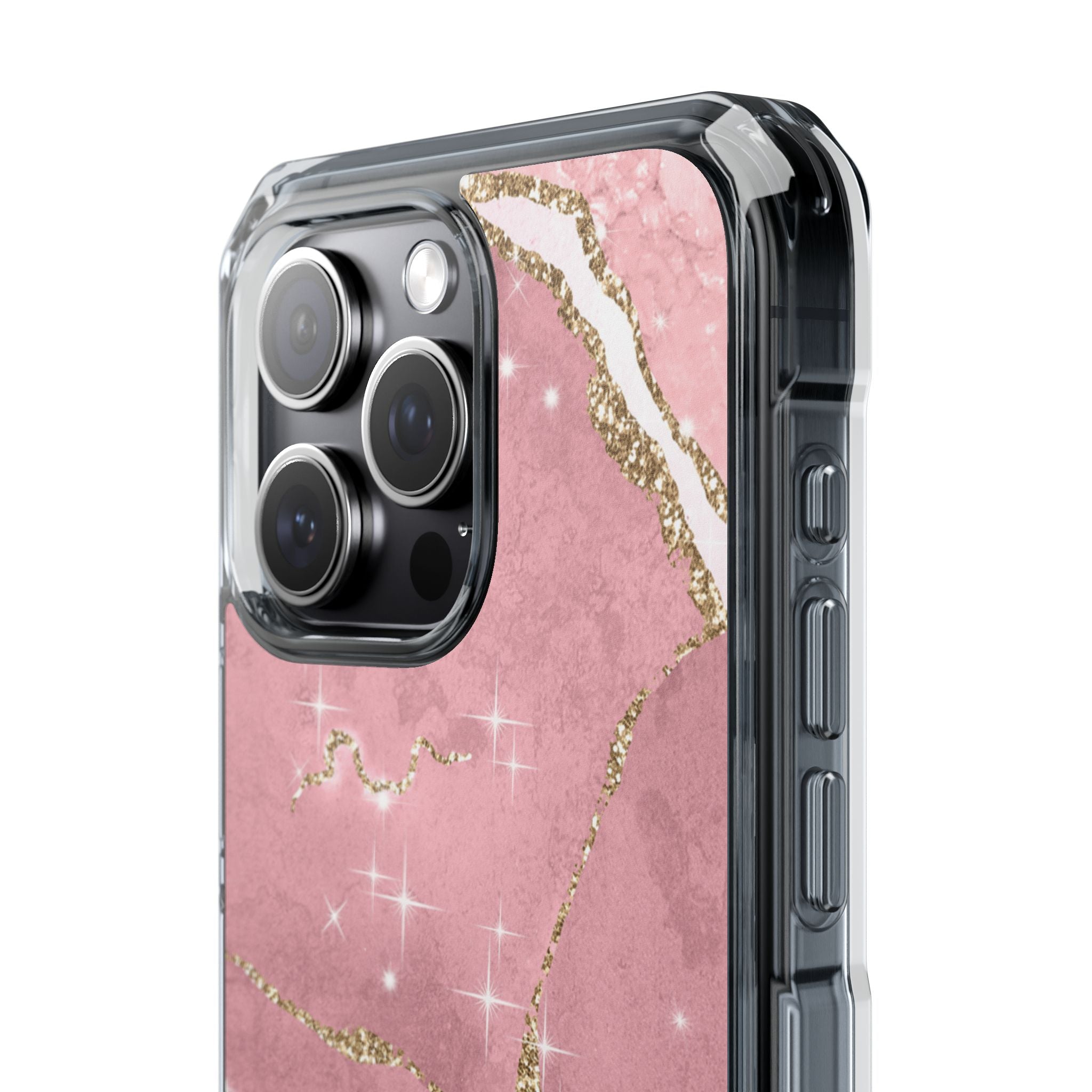Pink Marble Luxe iPhone Case - Impact