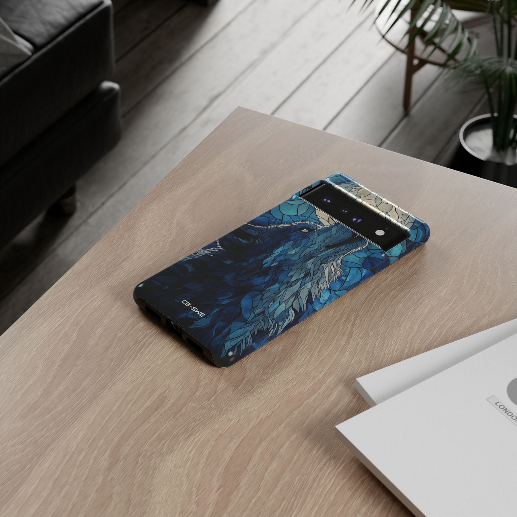Wolf Howls Moonlight - Google Pixel Case