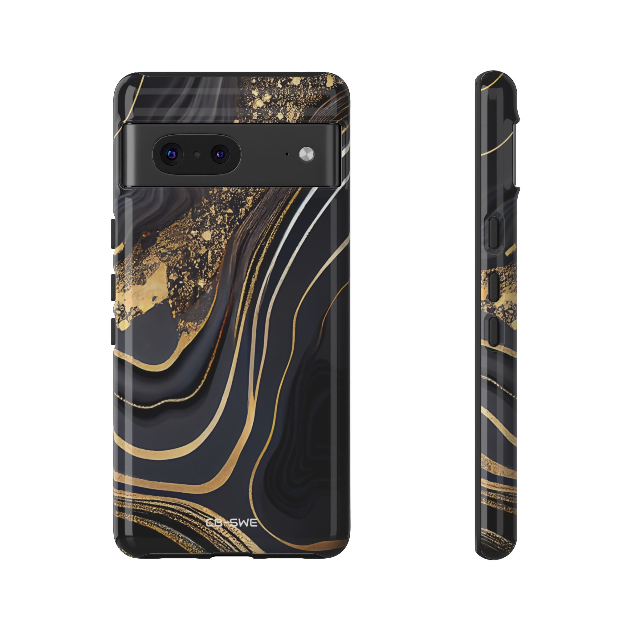 Elegant Gold Streams - Google Pixel Case