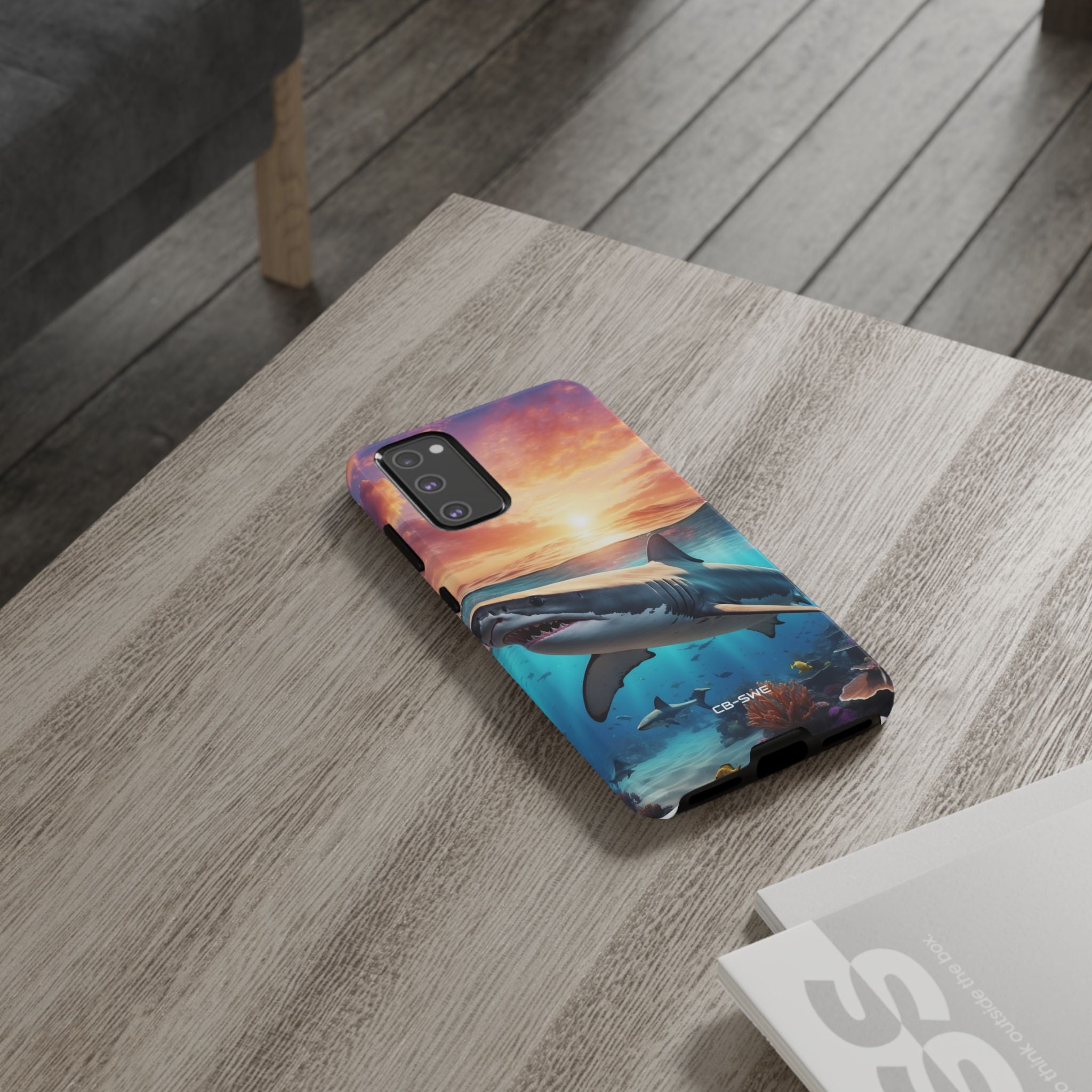 Shark Swims Through - Samsung Case