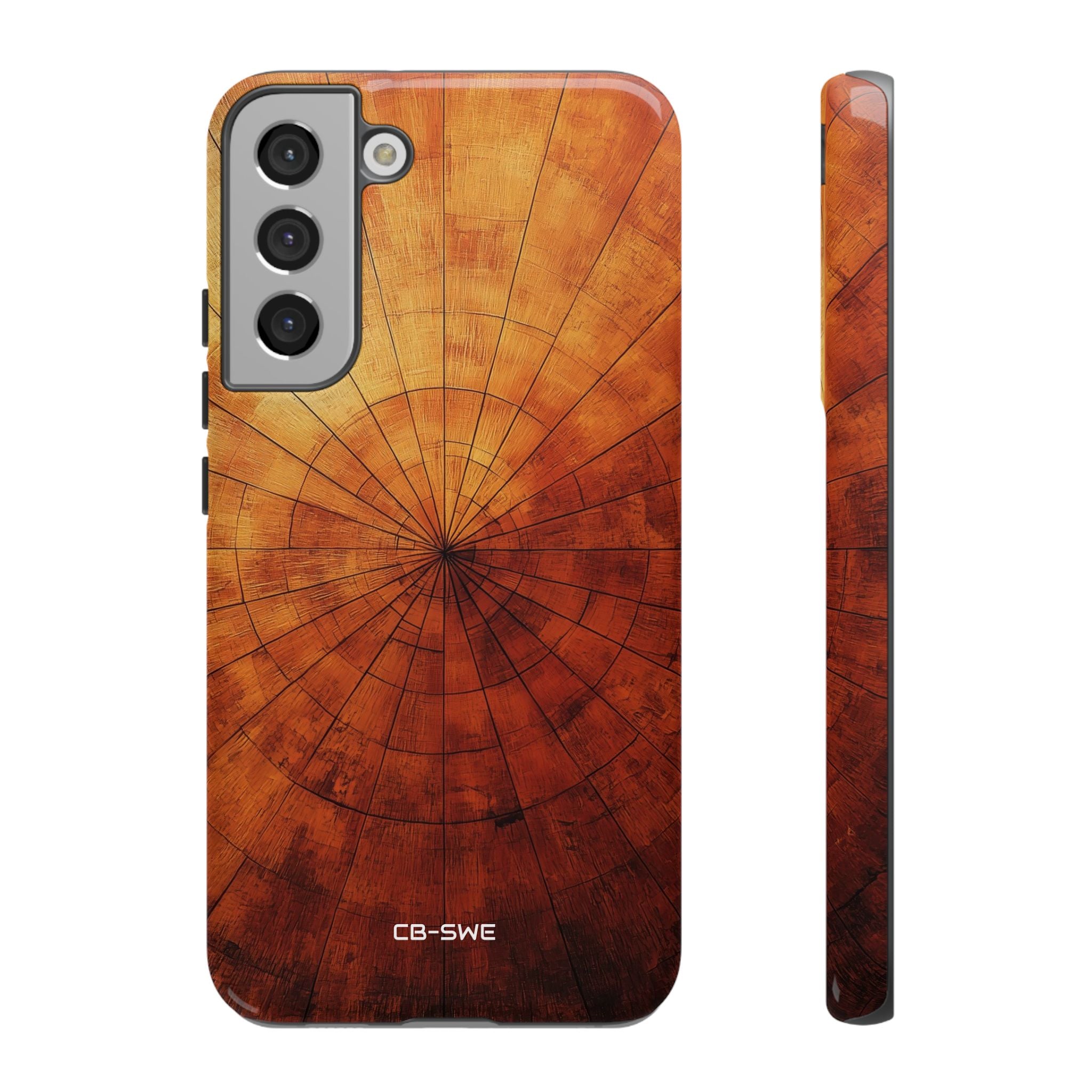 Warm Wood Swirls - Samsung Case