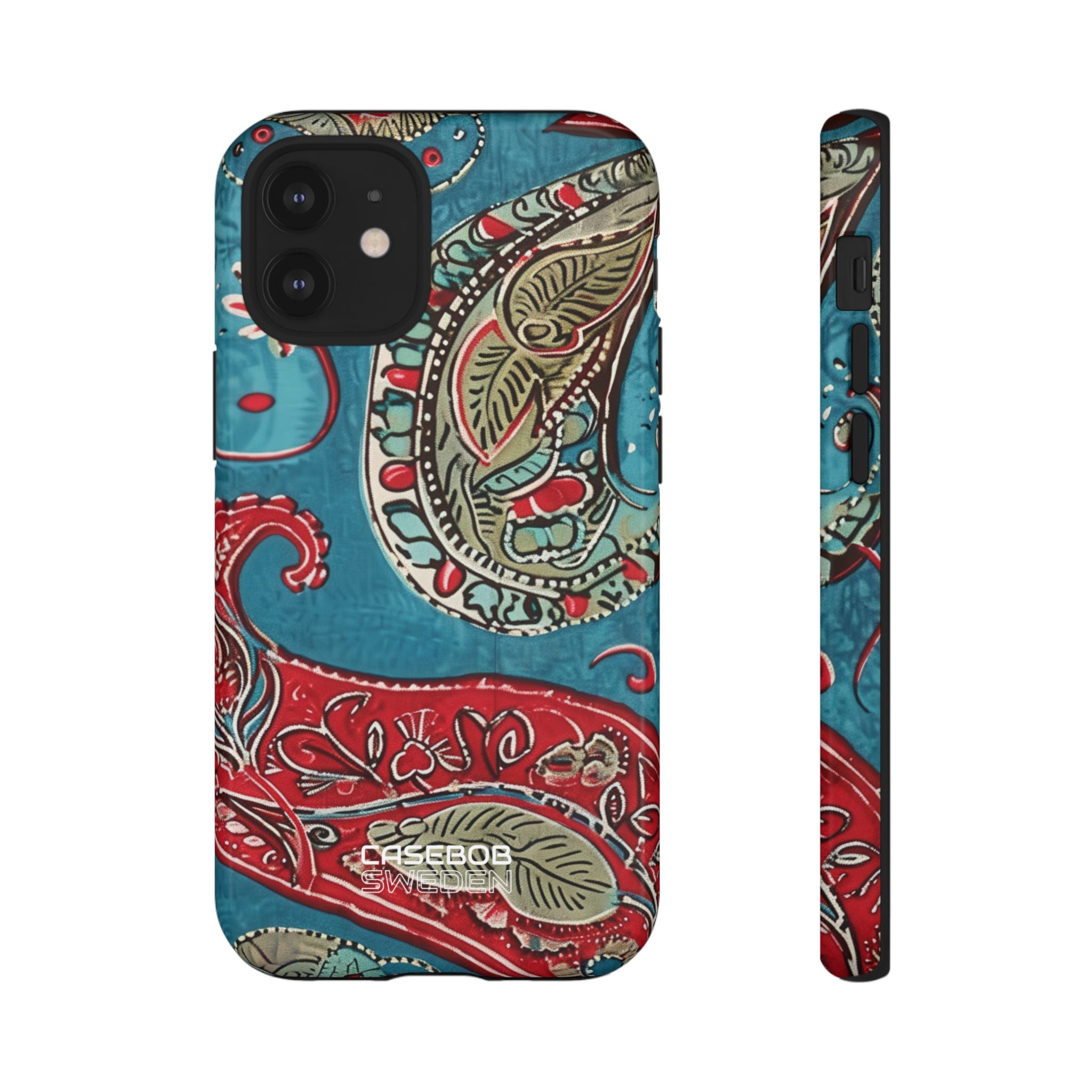 Paisley Floral Fusion iPhone 12 - Tough