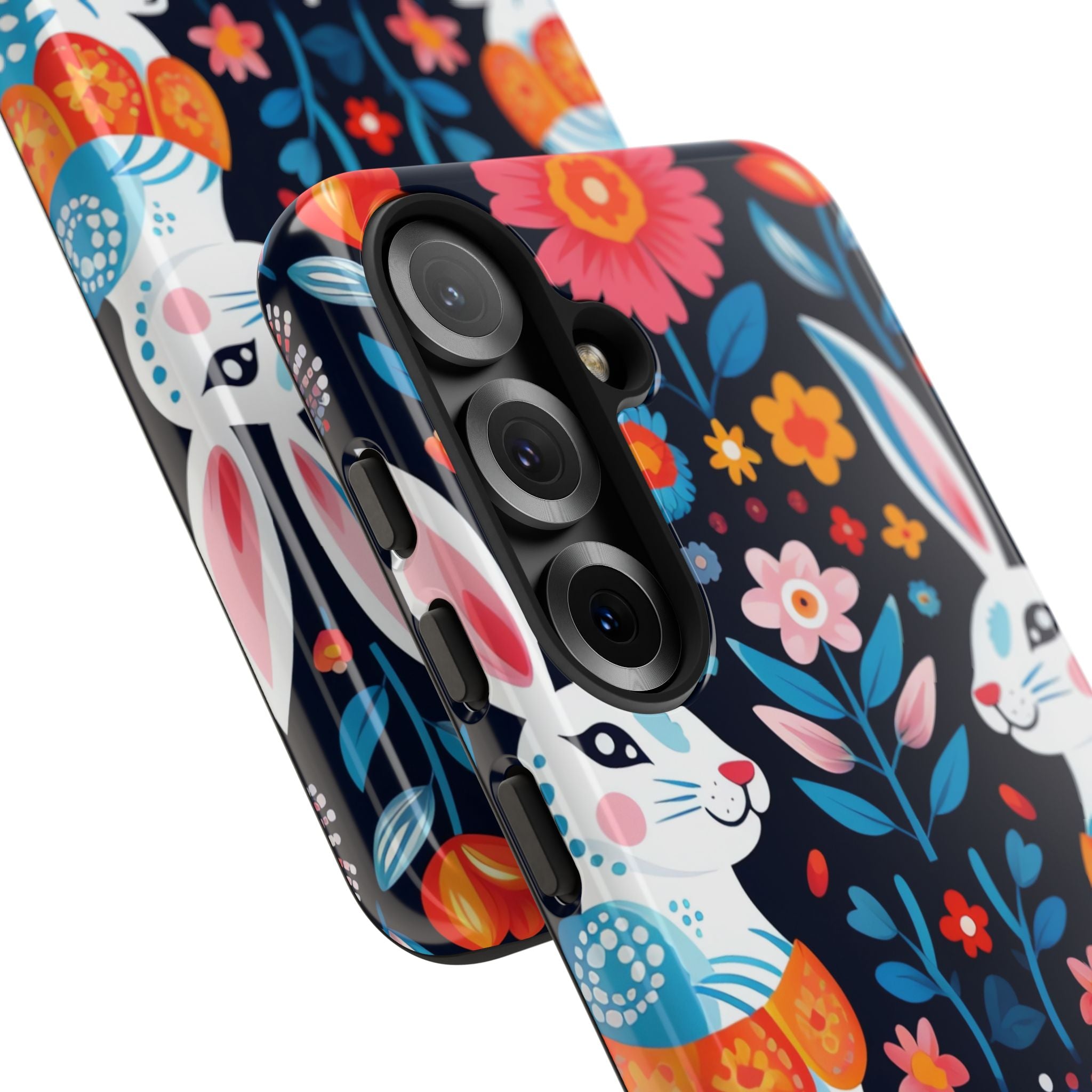 Bunnies Hop Flowers - Samsung Case