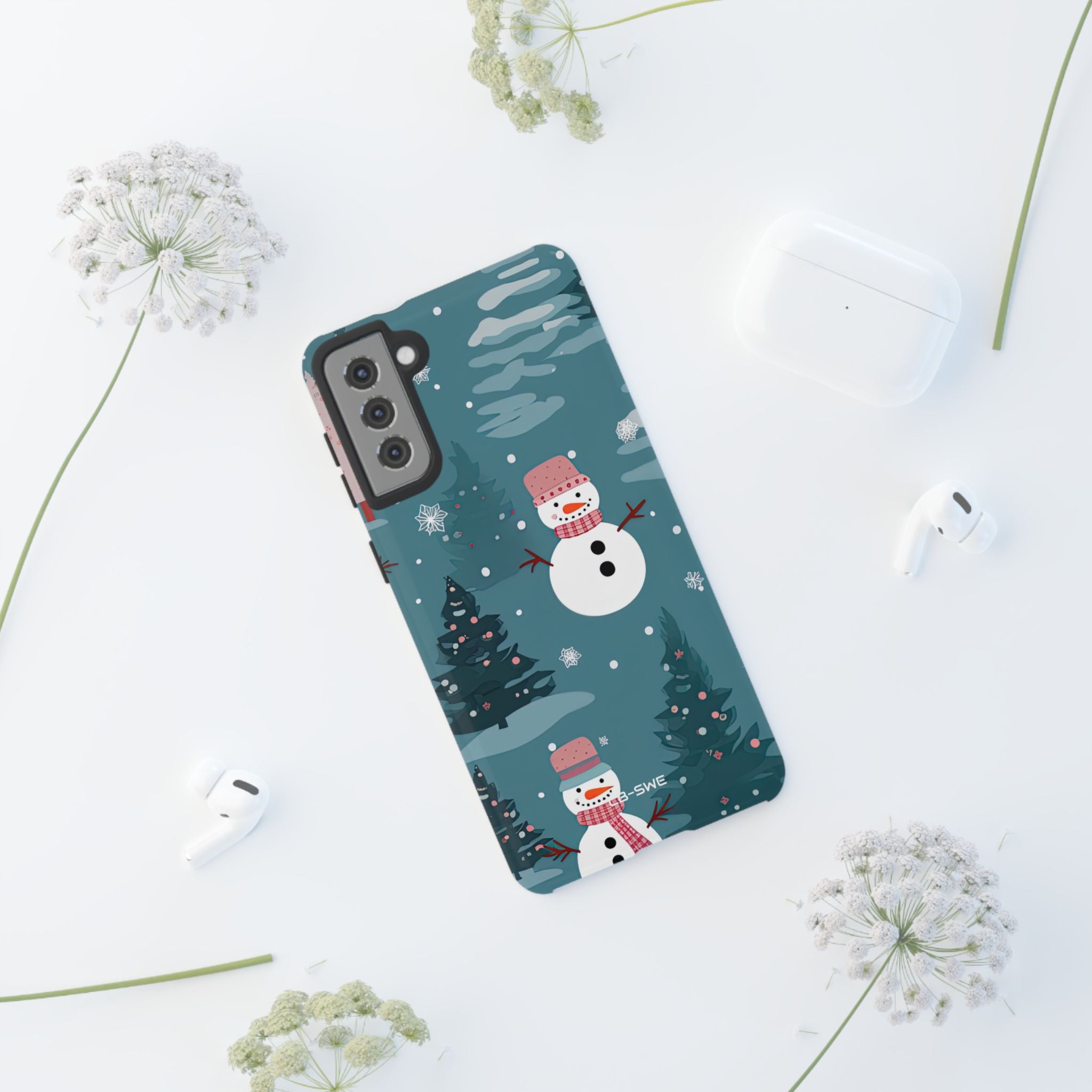 Snowmen Celebrate Together - Samsung Case