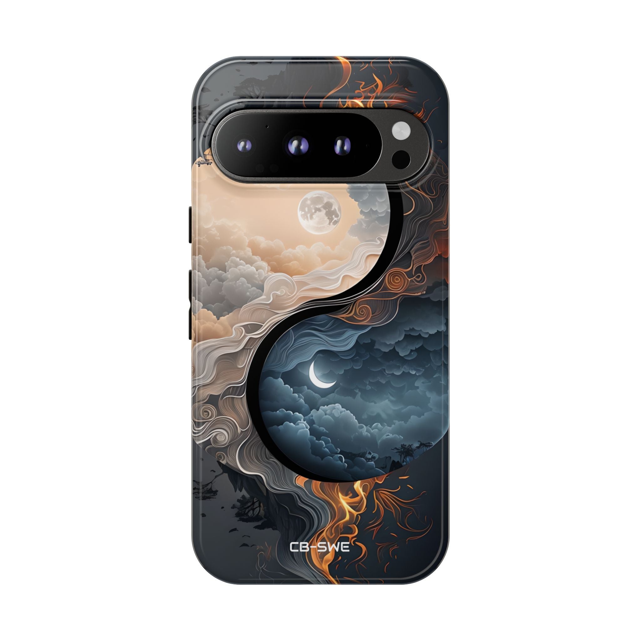Moonlit Elemental Harmony - Google Pixel Case