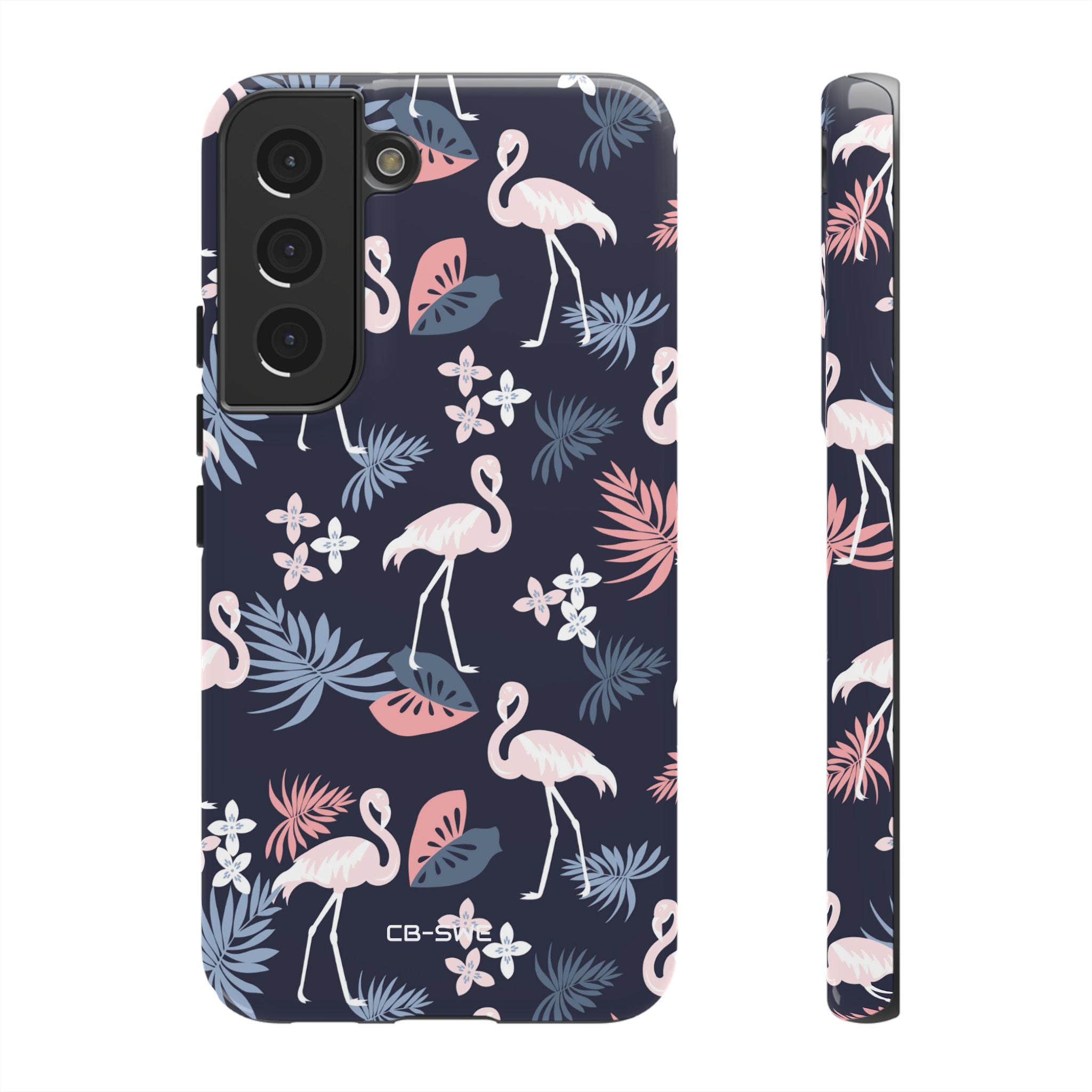 Flamingos Dance Playfully - Samsung Case