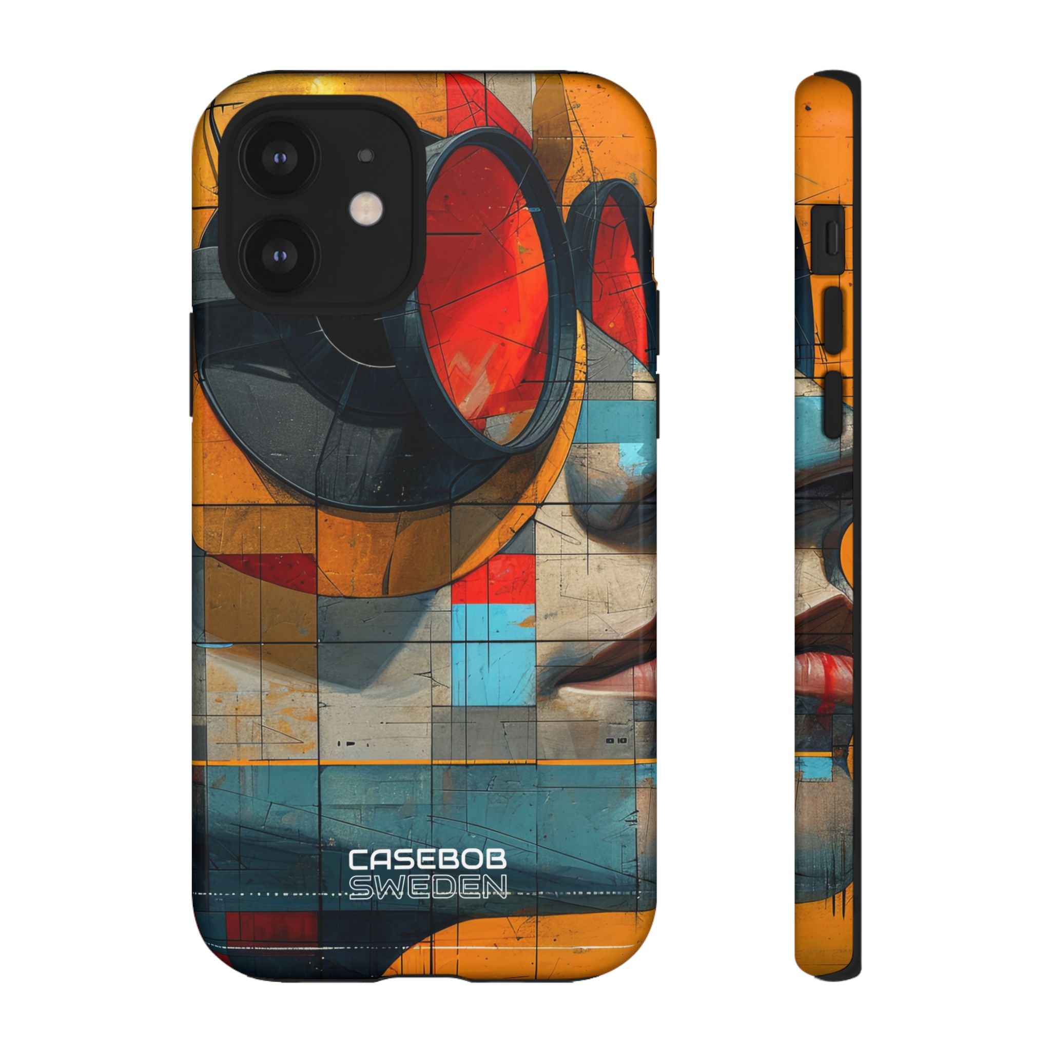 Futuristic Cubist Visions iPhone 12 - Tough