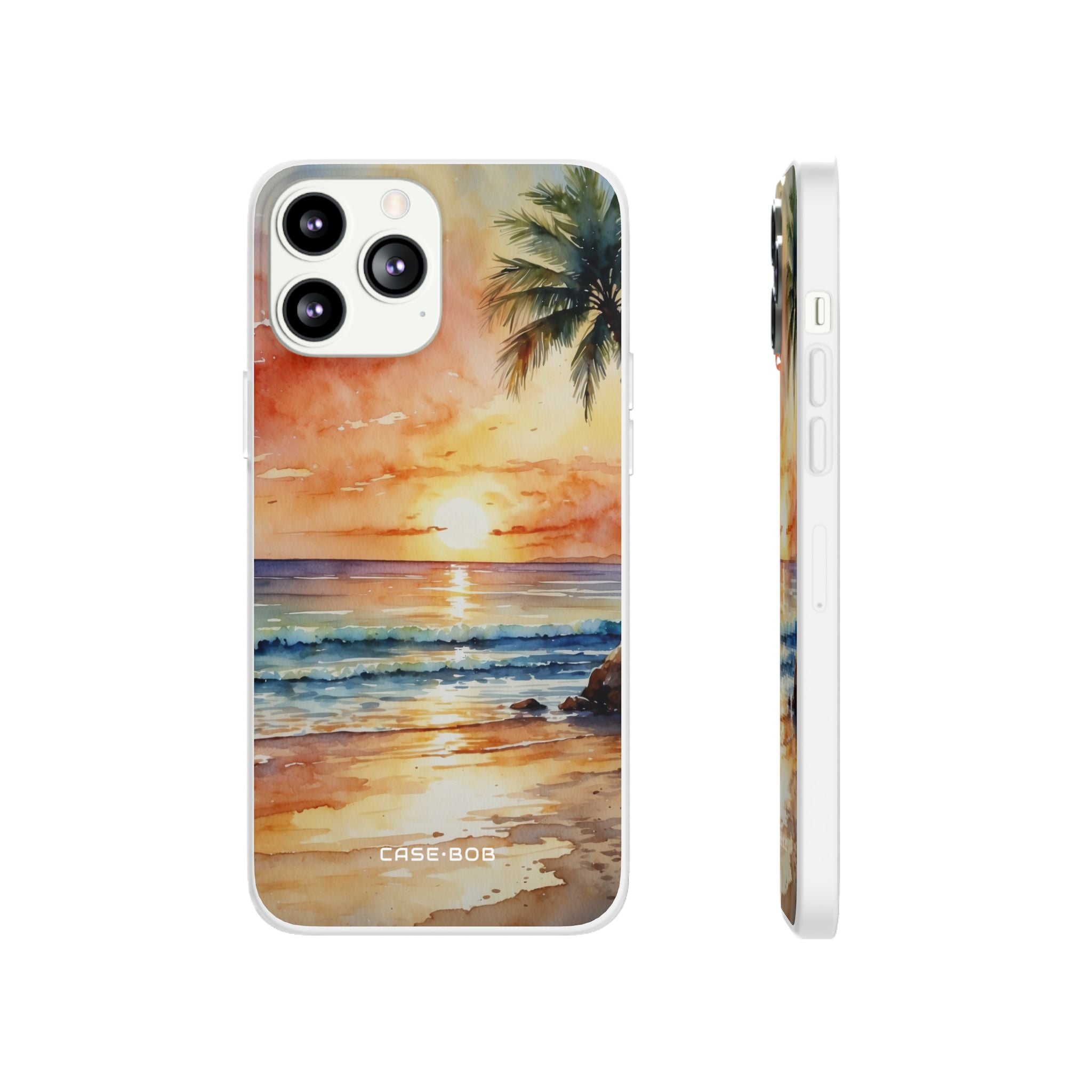 Sunset Palm iPhone 13 Pro Max - Soft