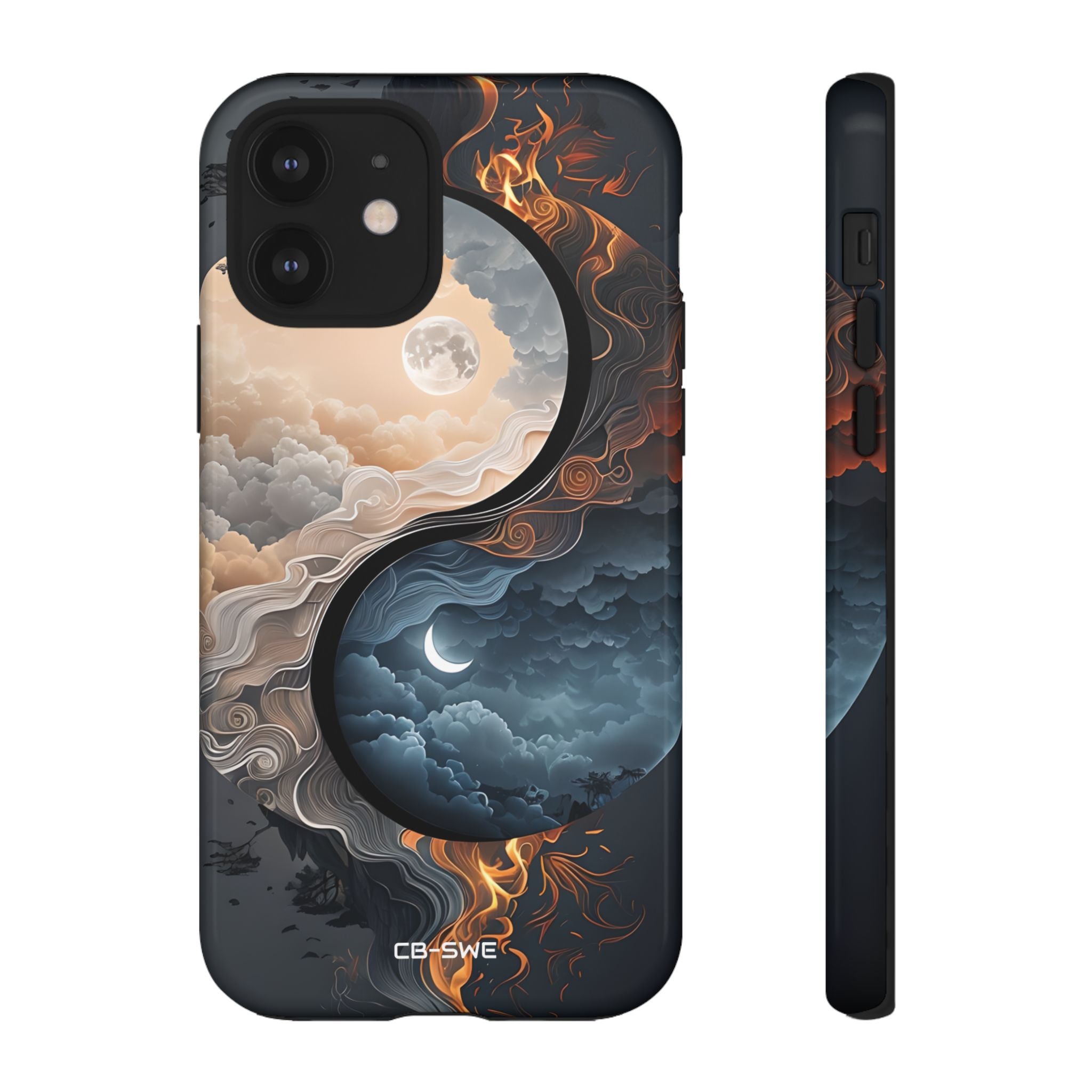 Moonlit Elemental Harmony - iPhone Case